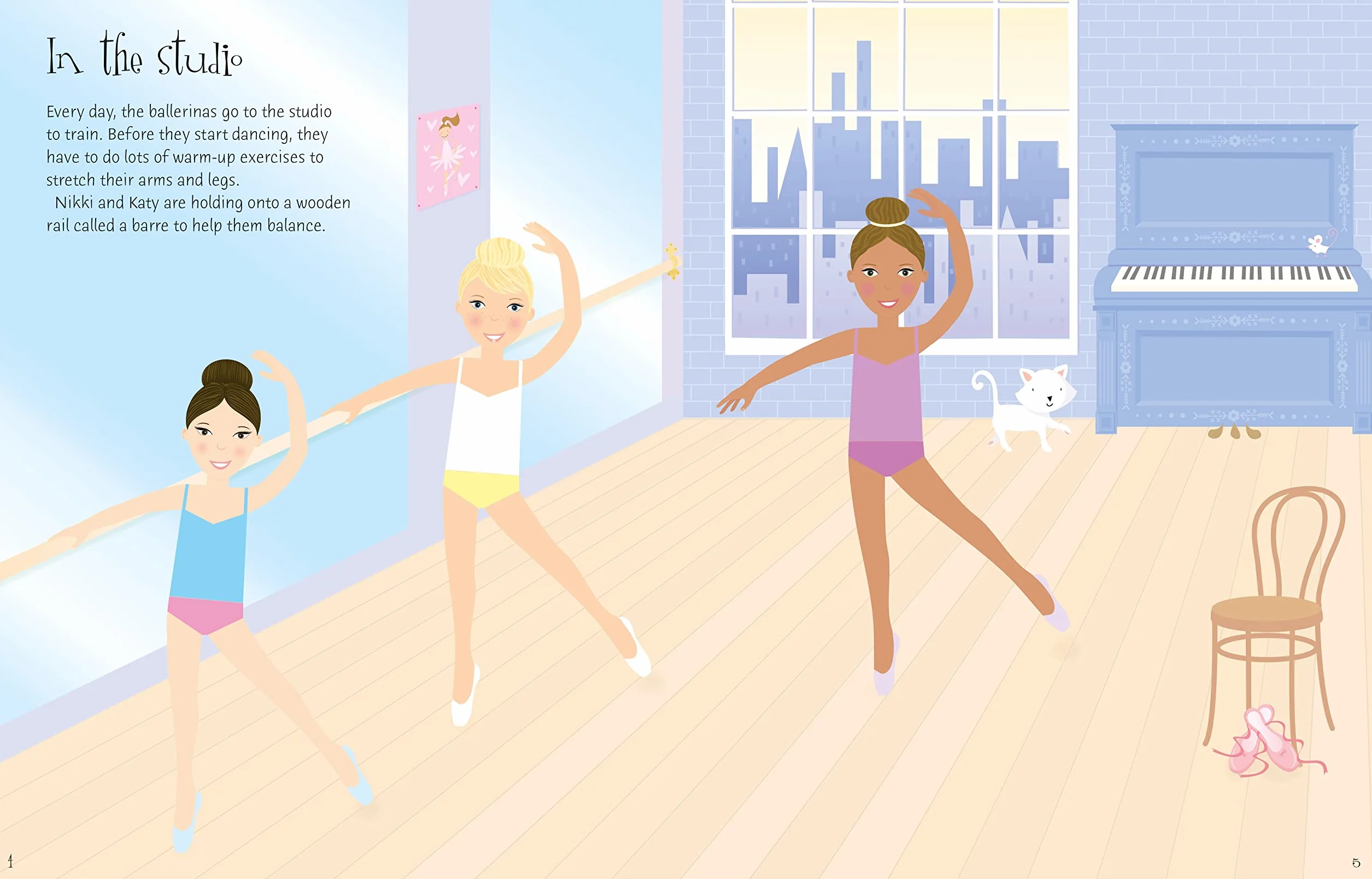 Sticker Dolly Dressing Ballerinas: 1