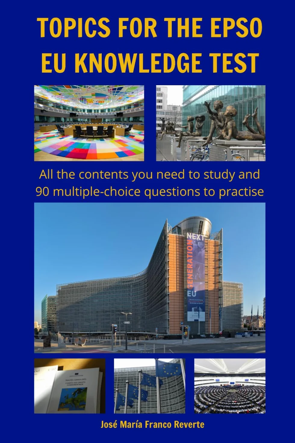 EPSO EU Knowledge Test: 90 Multiple-Choice Questions & Study Contents