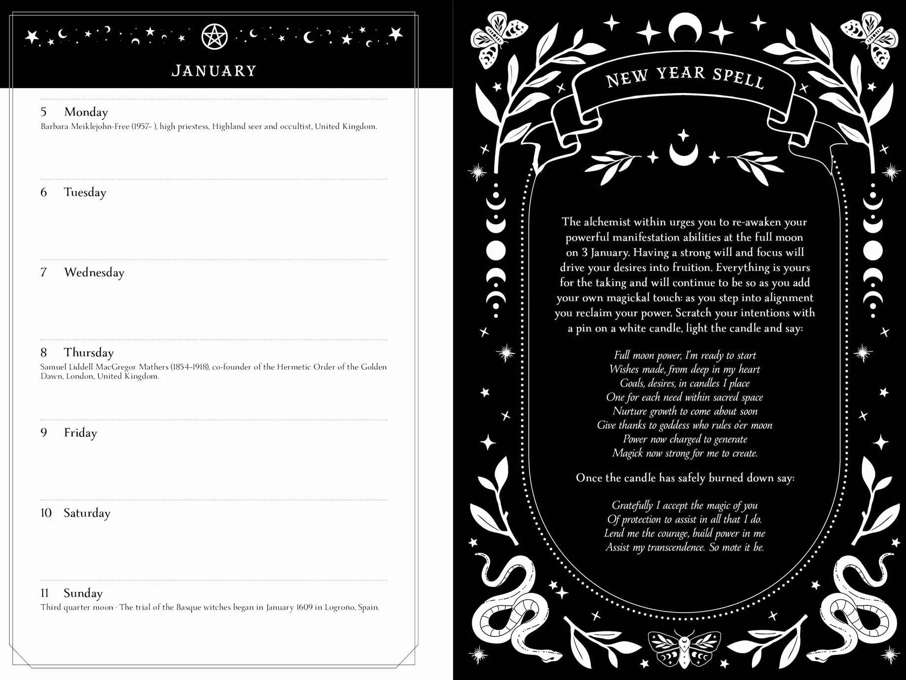 Witch's Diary 2026: Northern Hemisphere - Reclaiming the Magick of the Old Ways