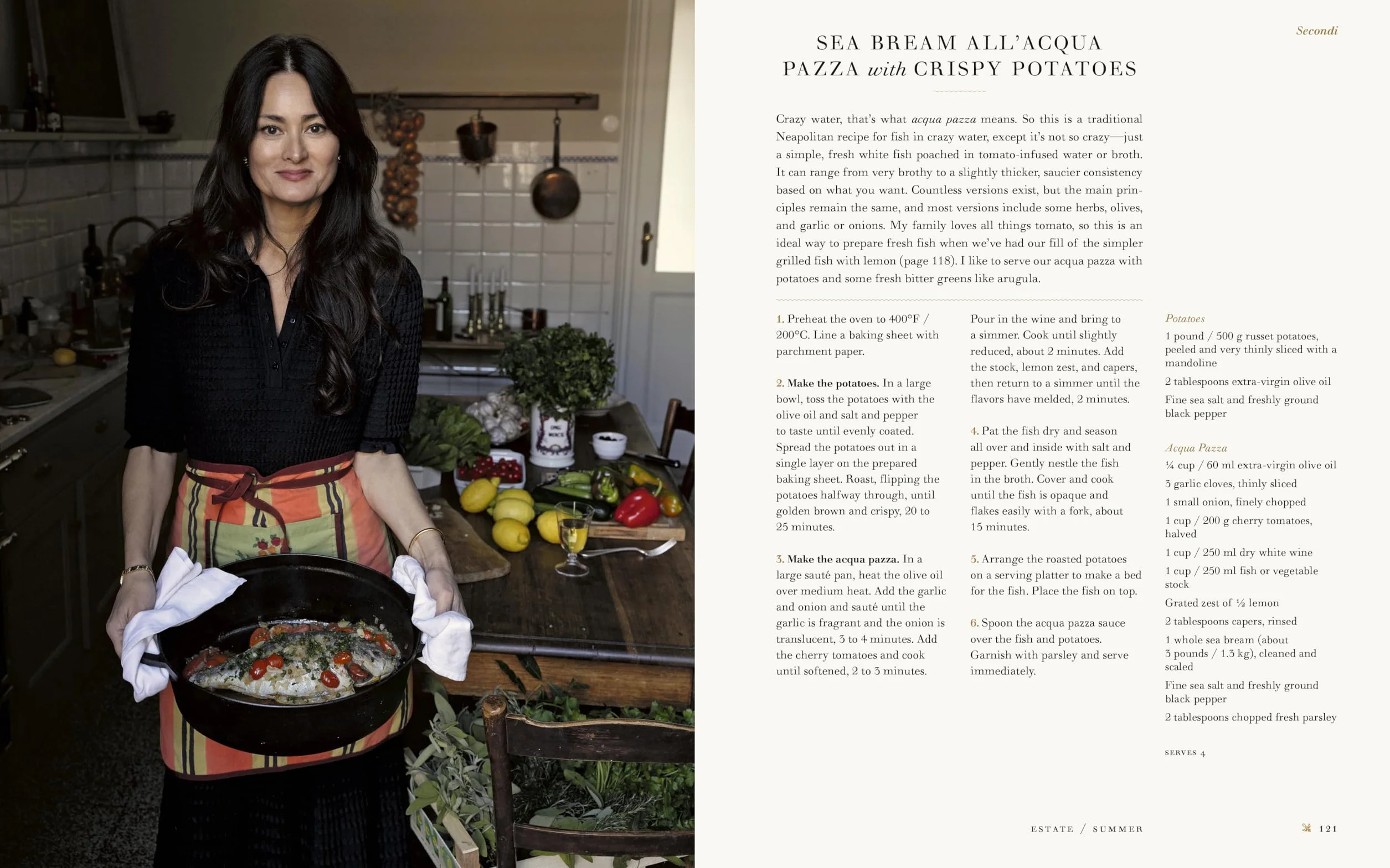 A Kitchen in Italy /anglais: A Year of Family Meals and Celebrations from Our Home