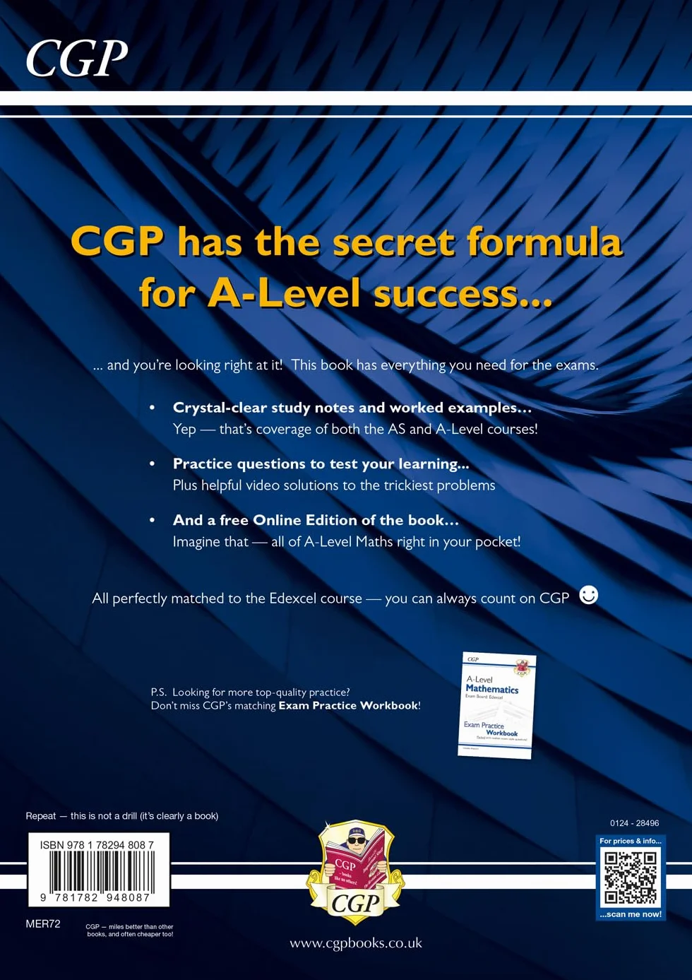 A-Level Maths Edexcel Complete Revision & Practice (with Online Edition & Video Solutions)