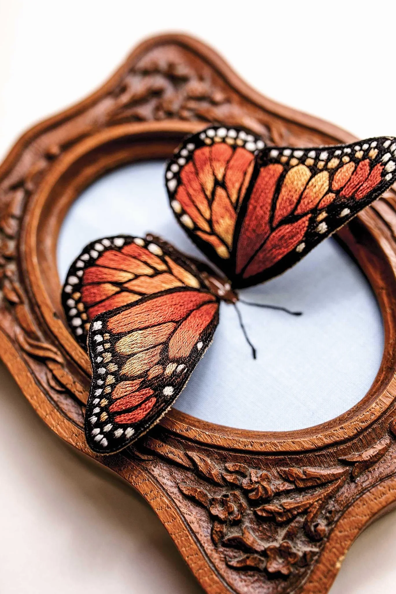 Stumpwork Embroidery Thread Painting: Stitch 3-D Nature Motifs