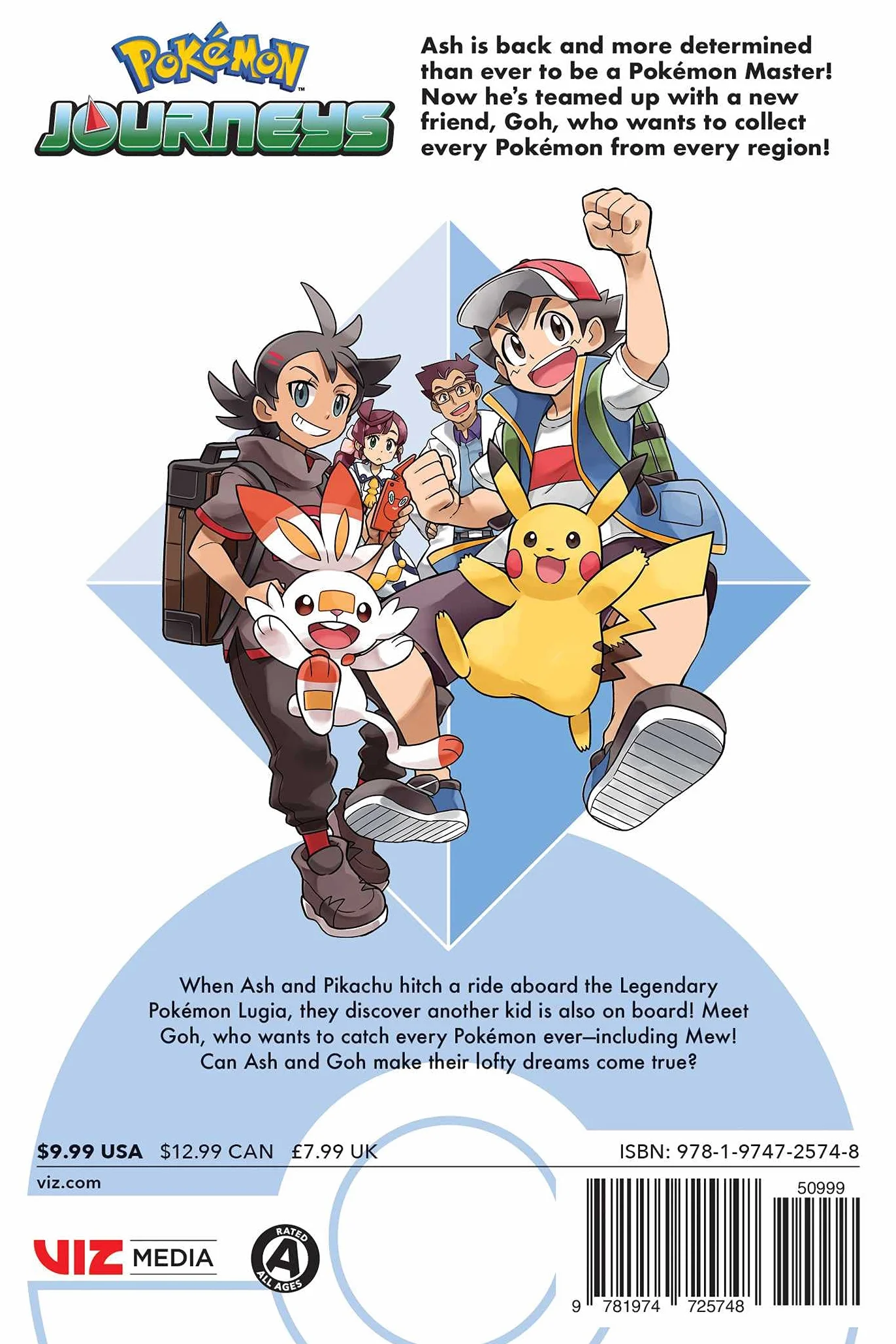 Pokémon Journeys, Vol. 1
