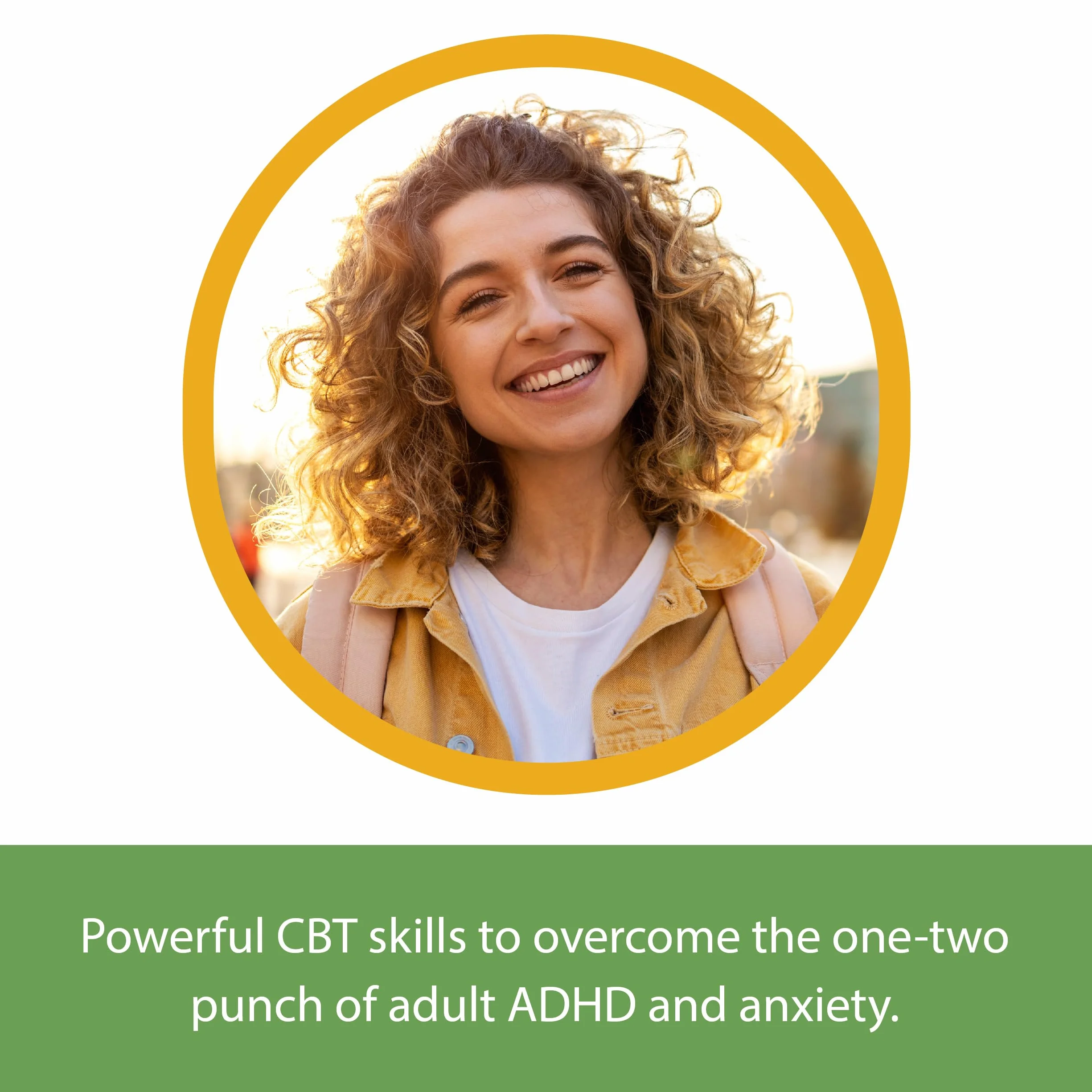 Adult ADHD and Anxiety Workbook: Cognitive Behavioral Therapy Skills to Manage Stress and Focus