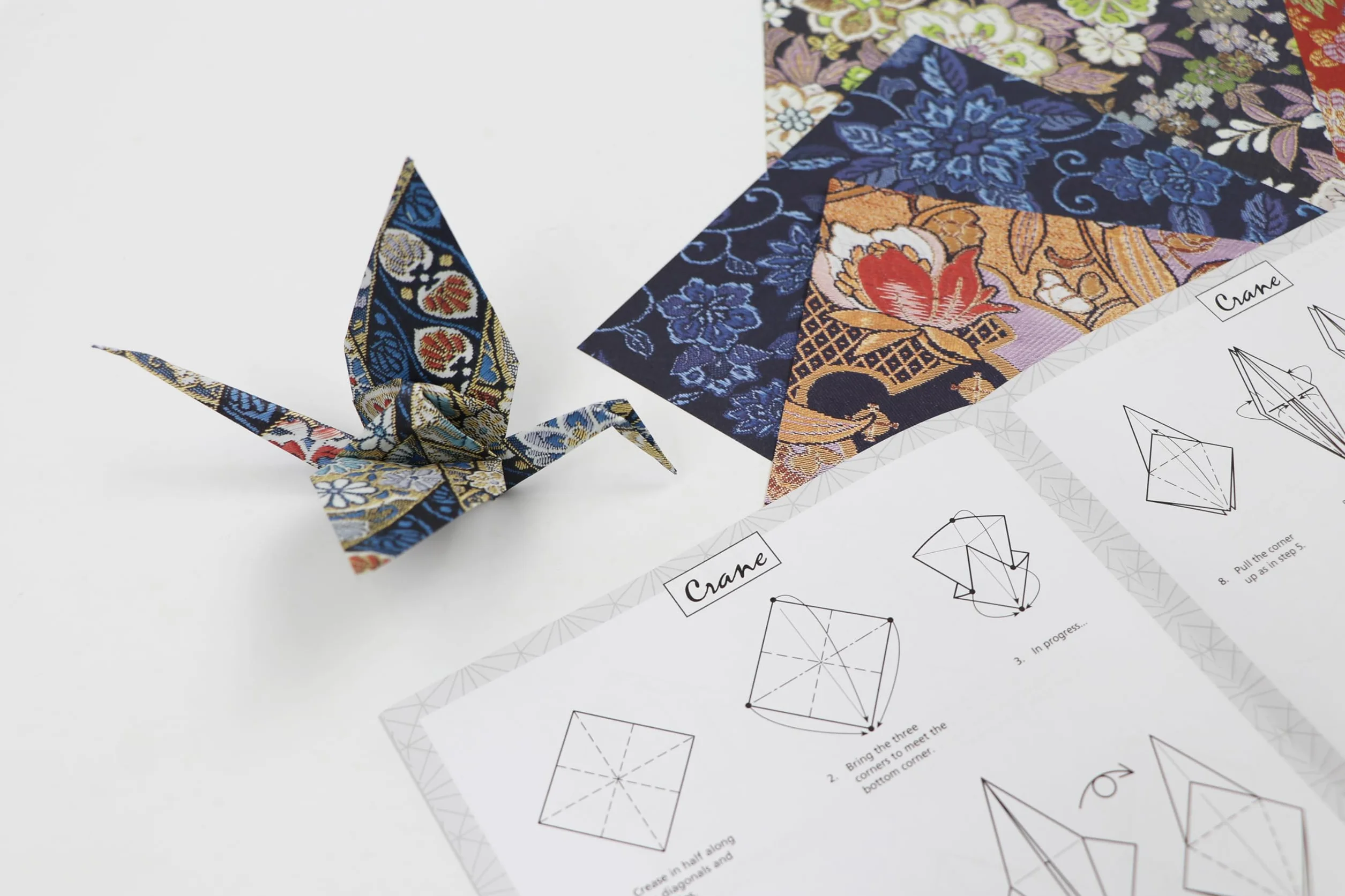 Origami Paper Kimono Flowers 6" (15 cm) 500 Sheets
