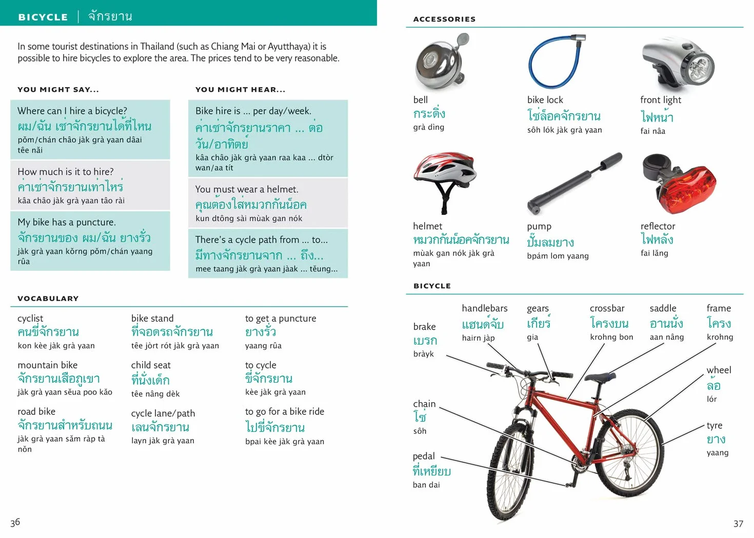 Thai Visual Dictionary: Photo Guide to Everyday Words and Phrases