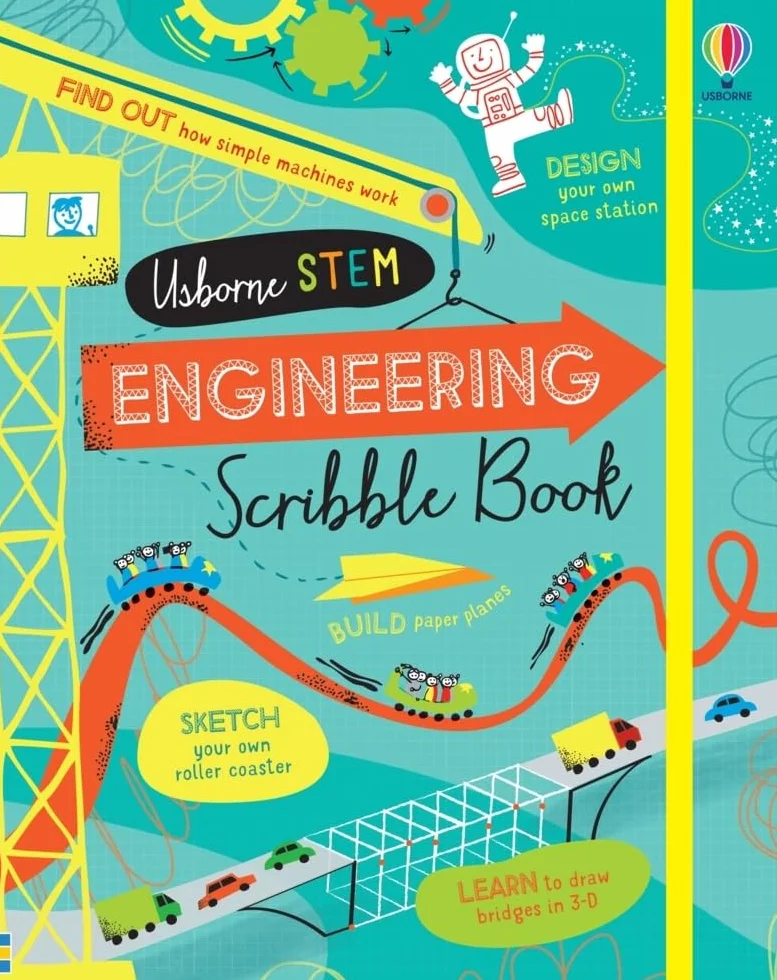 Engineering Scribble Book (Usborne Stem): 1 (Scribble Books)