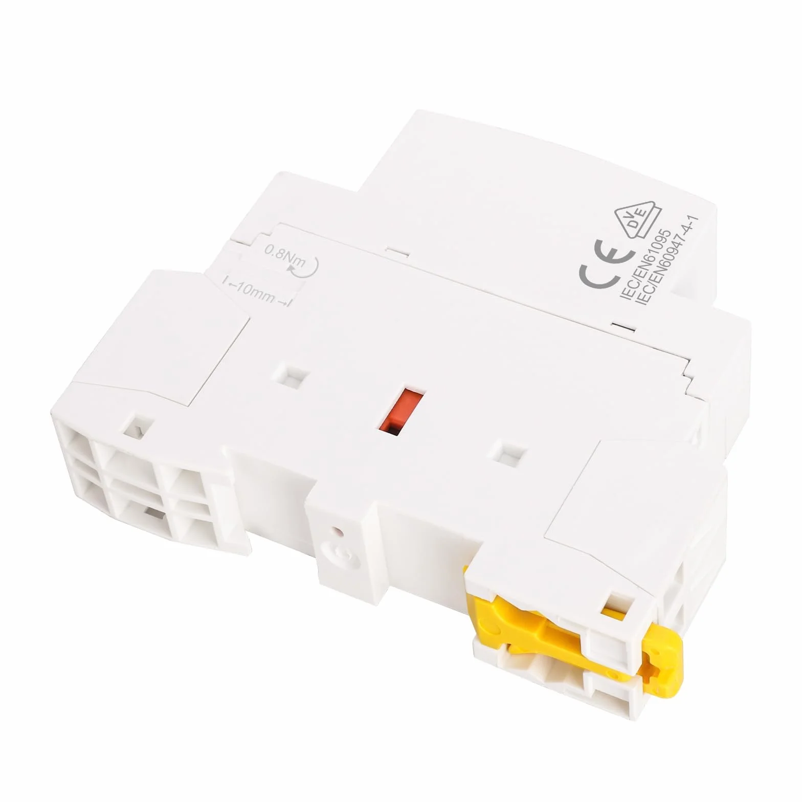 BAOMAIN Stycznik AC 2-biegunowy 25A AC 24V 35mm Montaż na szynie DIN BCT-25/11