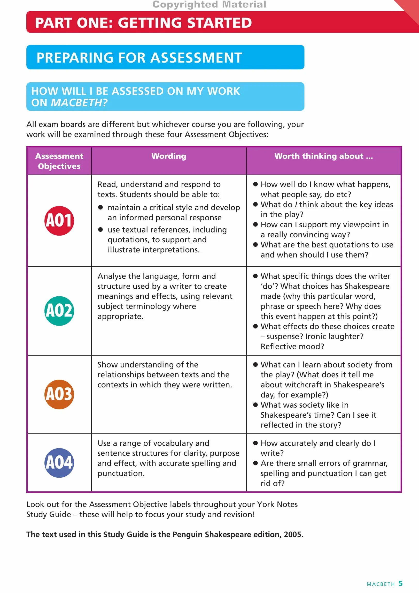Macbeth York Notes GCSE English Literature Study Guide 2026 2027 Exams