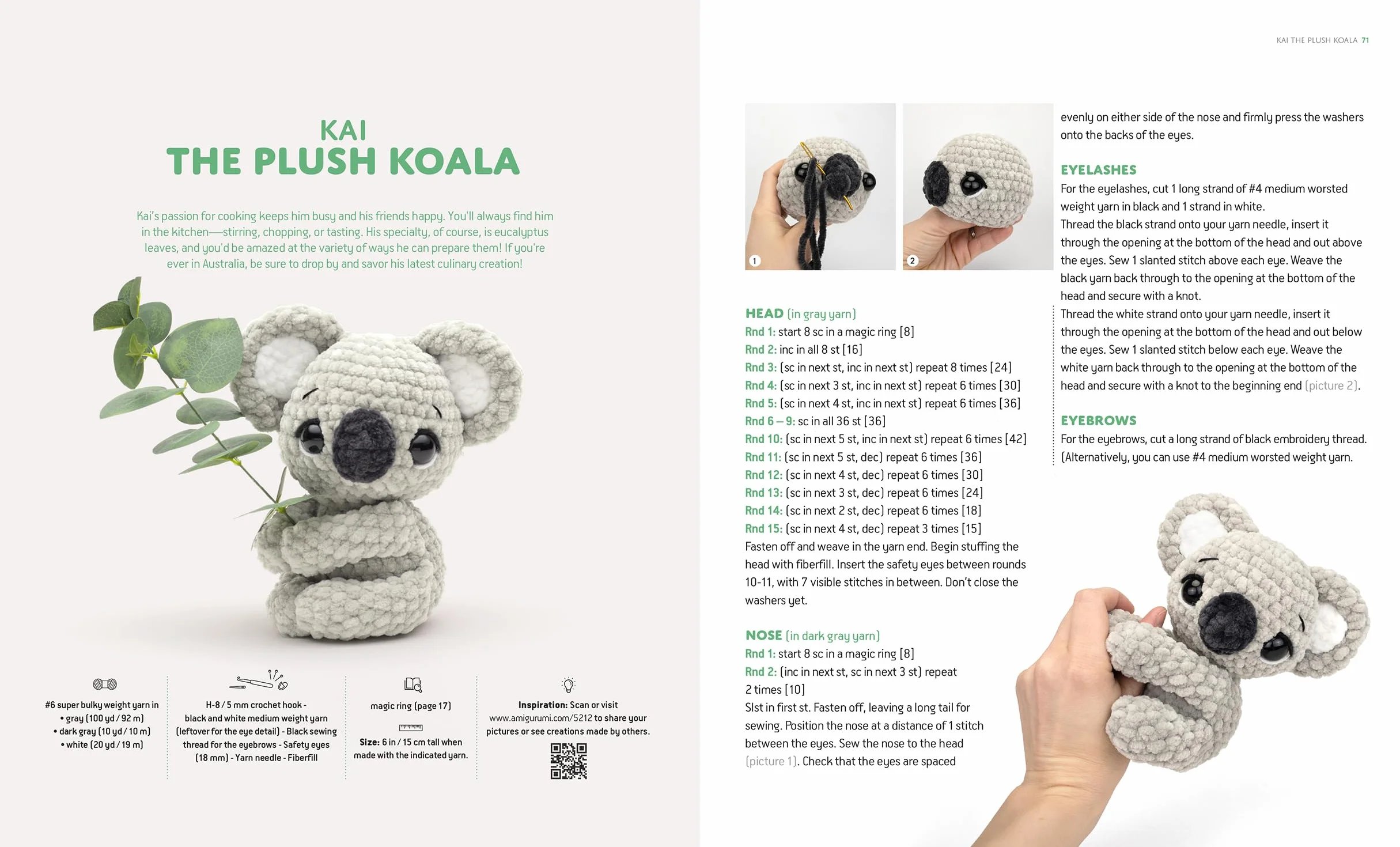 Amigurumi Plushies: Quick and Easy Crochet Projects with Chunky Yarn