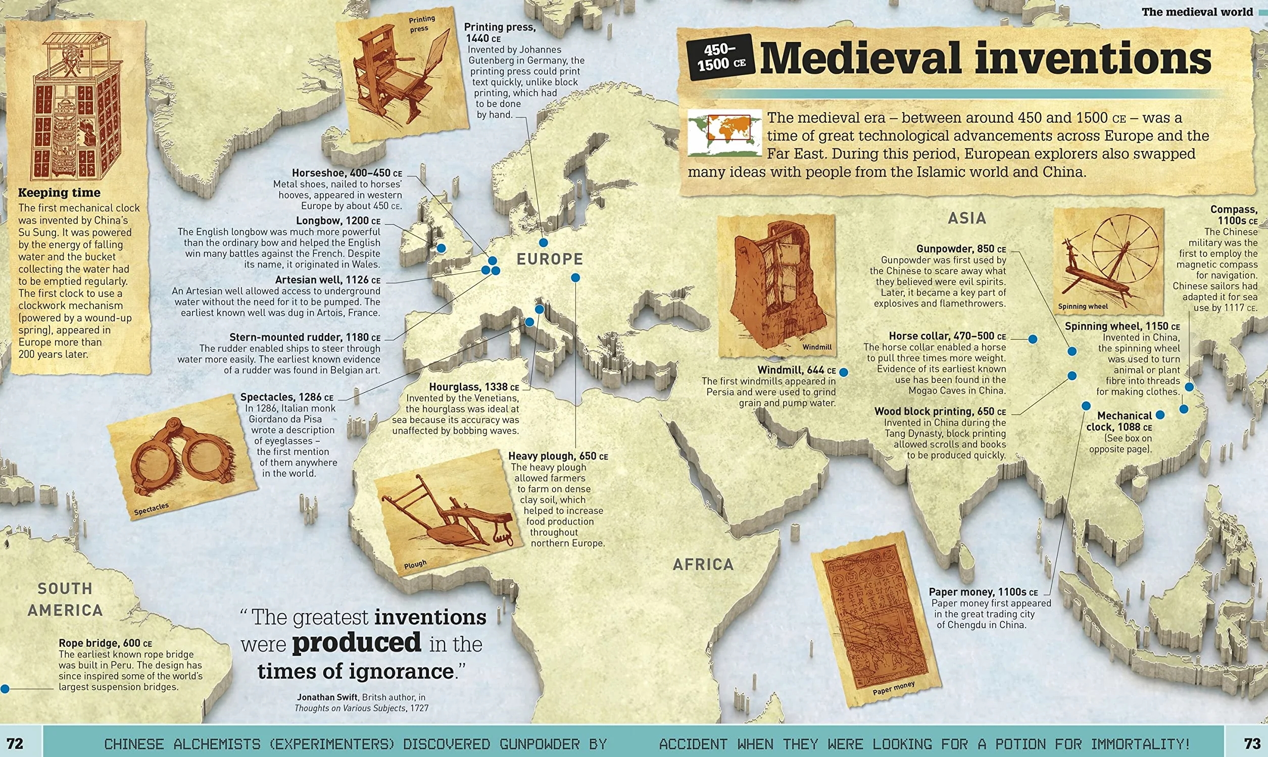 What's Where on Earth? History Atlas: History as You've Never Seen it Before