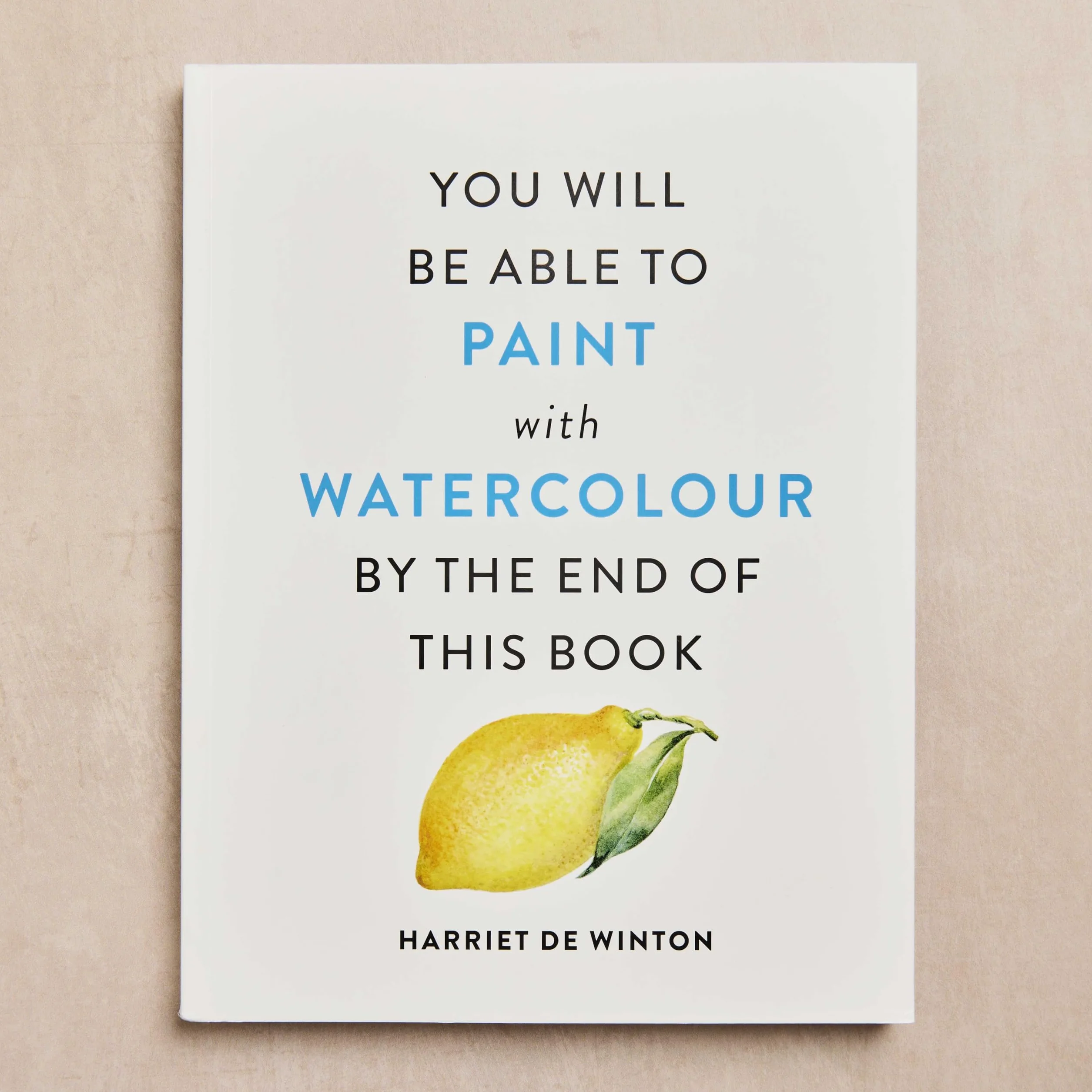 Paint with Watercolour Book: Perfect Arty Christmas Gift for Creative People
