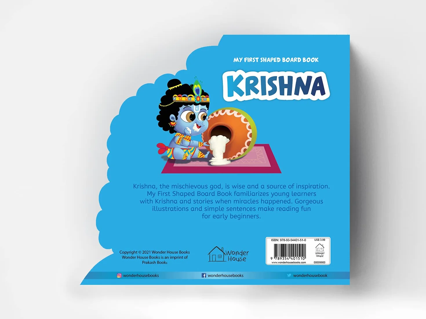 Lord Krishna: Illustrated Hindu Mythology