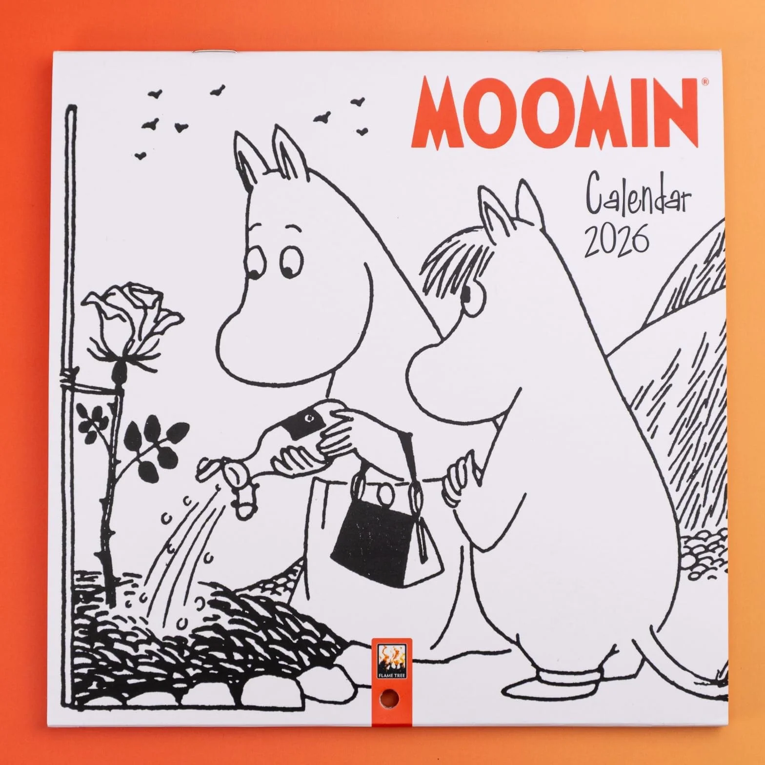 Moomin 2026 Wall Calendar Mini Art Calendar