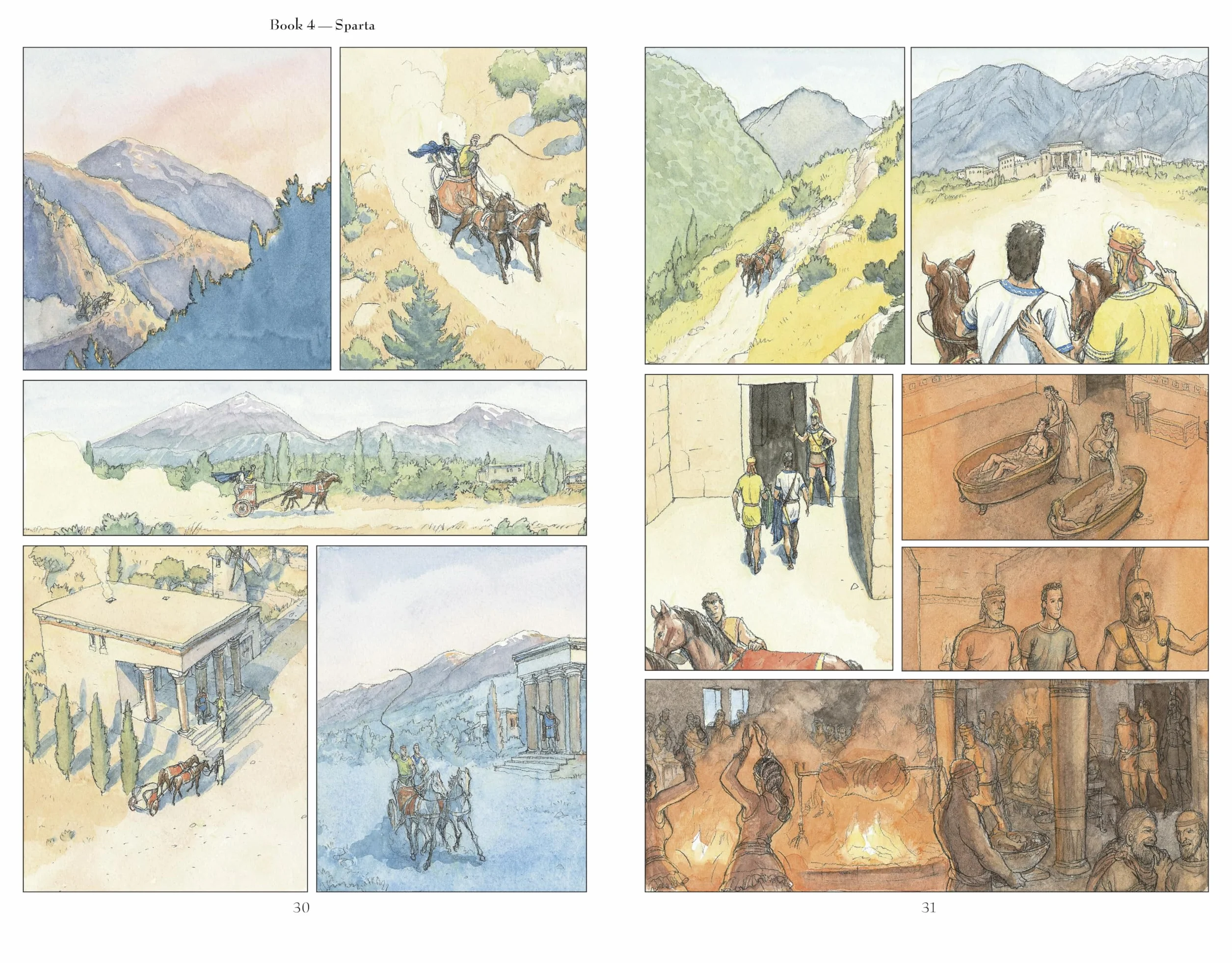 The Odyssey: (A Modern Visual Adaptation of Homer's Epic Tale of Greek Mythology for Young Adults)