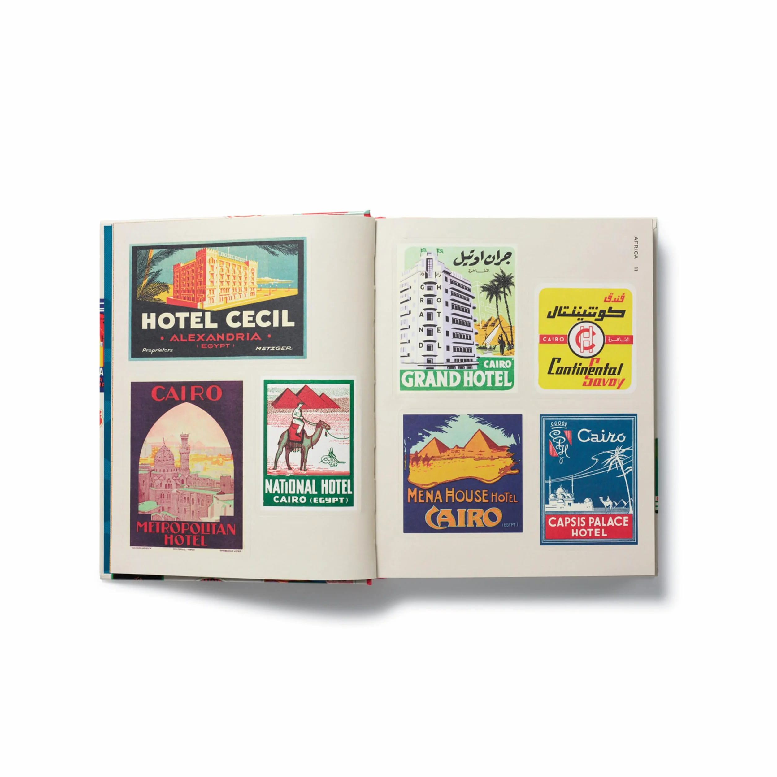 Hotel Retro: Vintage Luggage Labels from Tokyo to Buenos Aires - 250 Stickers