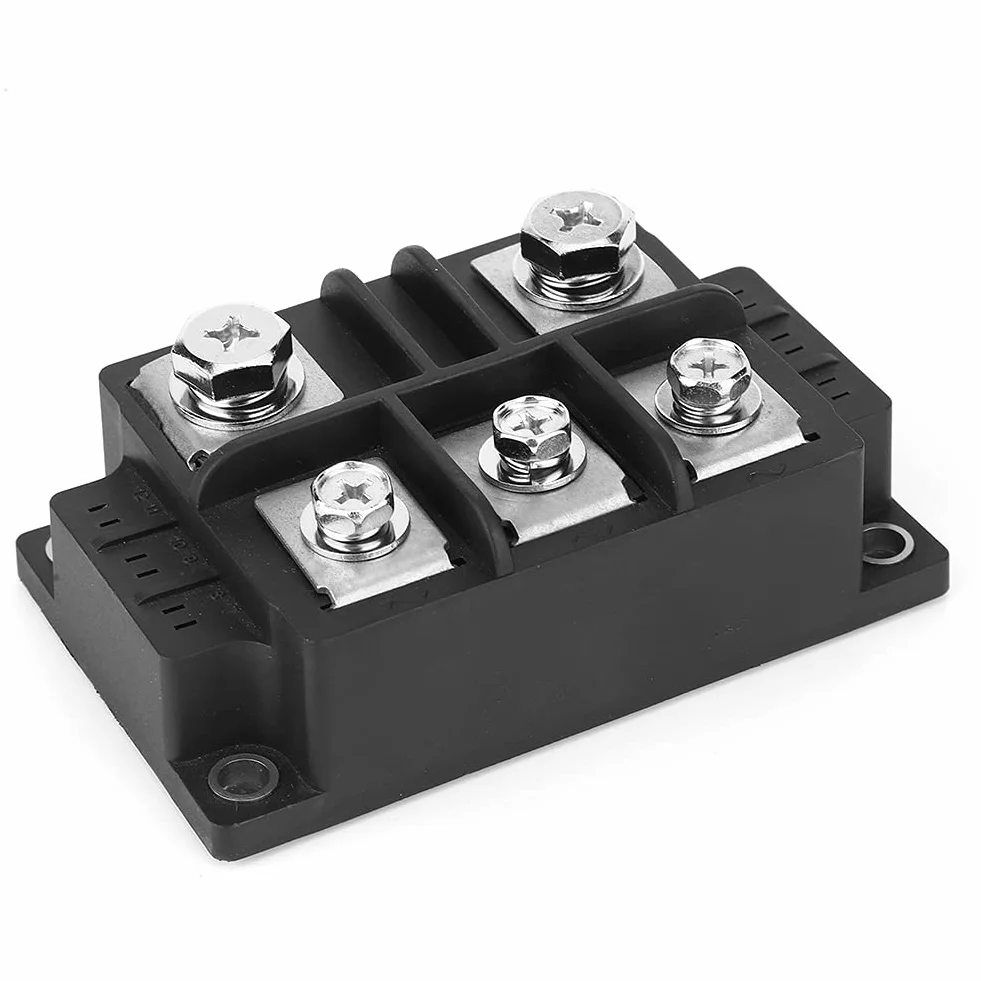 MDS 300A 1600V Mostek prostowniczy 5 terminali 3 fazy AC do DC High Power Rectifier Resin Packed Rectifier Module, pełna fala moduł diody Heatsink Shape dla Automotive Home Applian