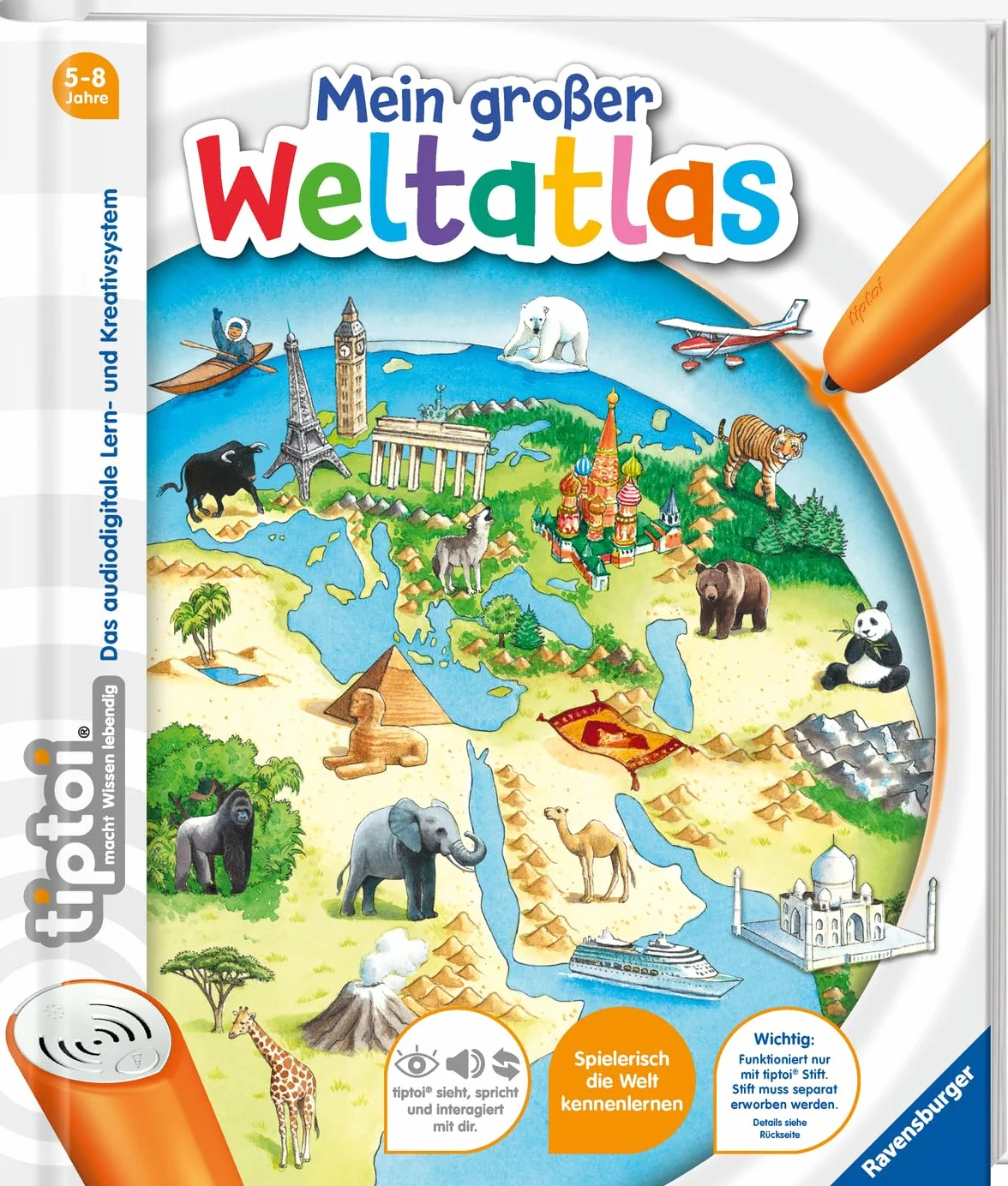 tiptoi® Mein großer Weltatlas