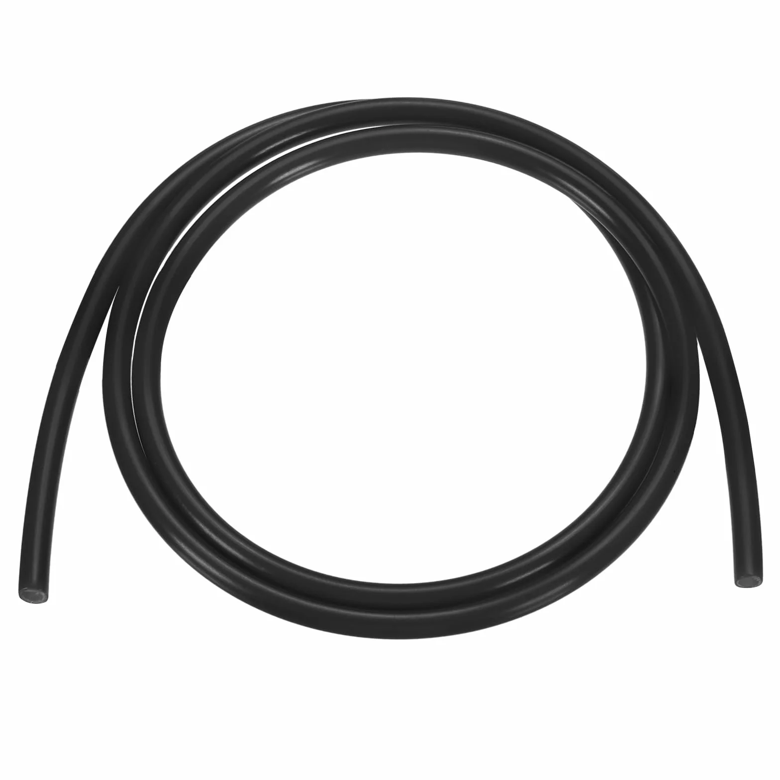 PATIKIL Rurka PE 5/81.3 cm ID x 1/10.2 cm OD (4 mm x 6 mm) 1 m elastyczny wąż do wody z polietylenu do systemów odwróconej osmozy czarny