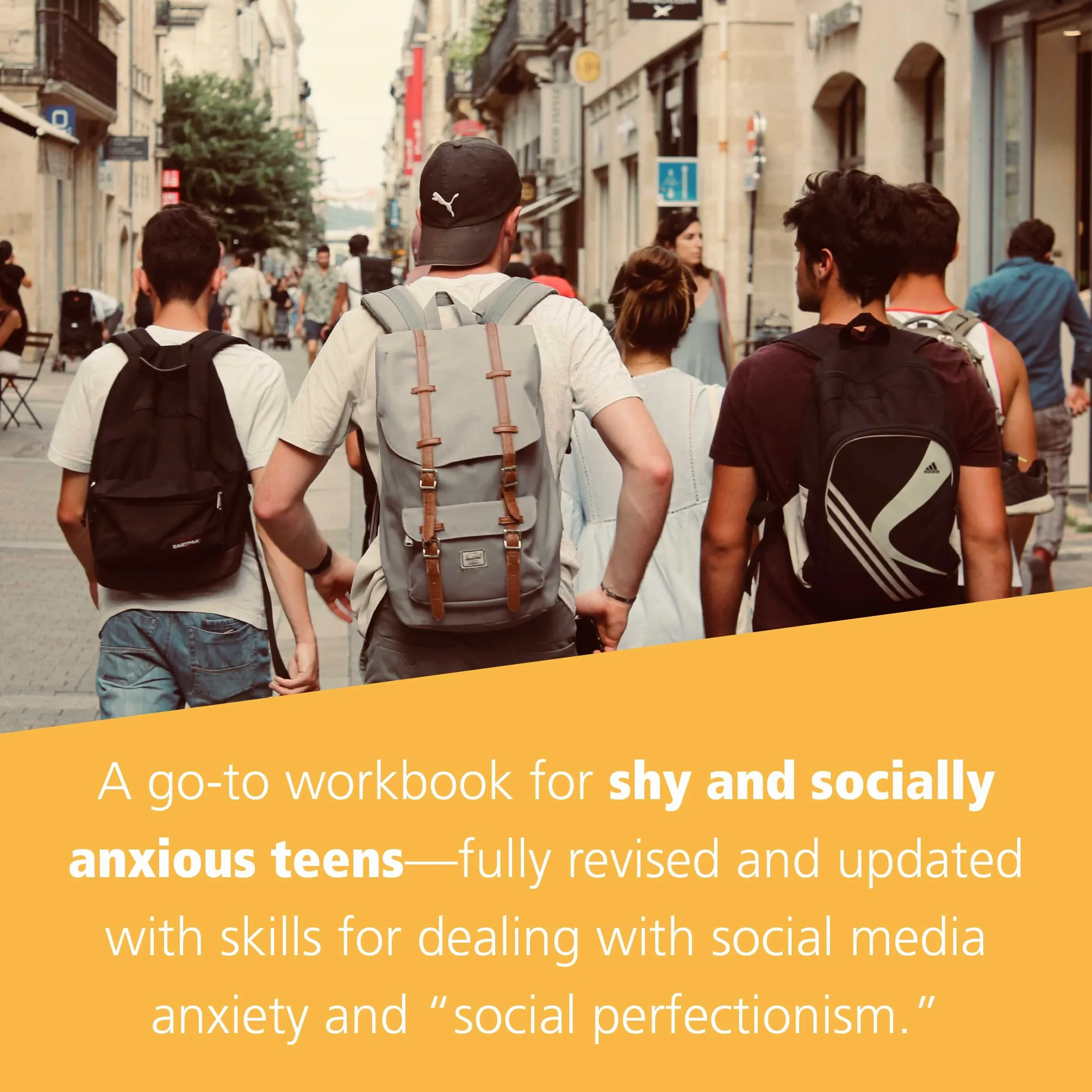The Shyness and Social Anxiety Workbook for Teens: CBT and ACT Skills to Build Social Confidence