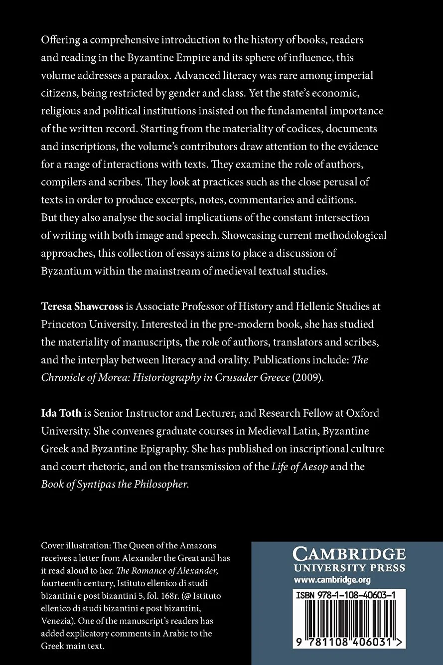 Reading in the Byzantine Empire and Beyond