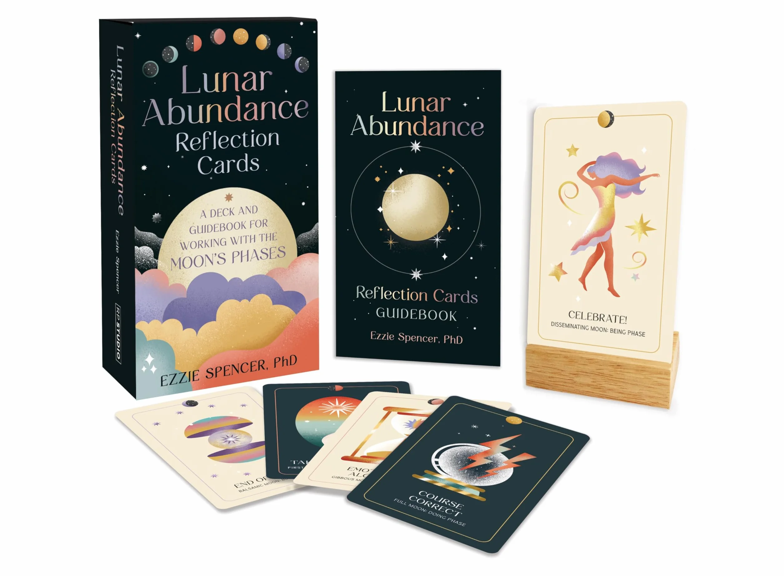 Lunar Abundance Reflection Cards: A Deck and Guidebook for Working with the Moon's Phases