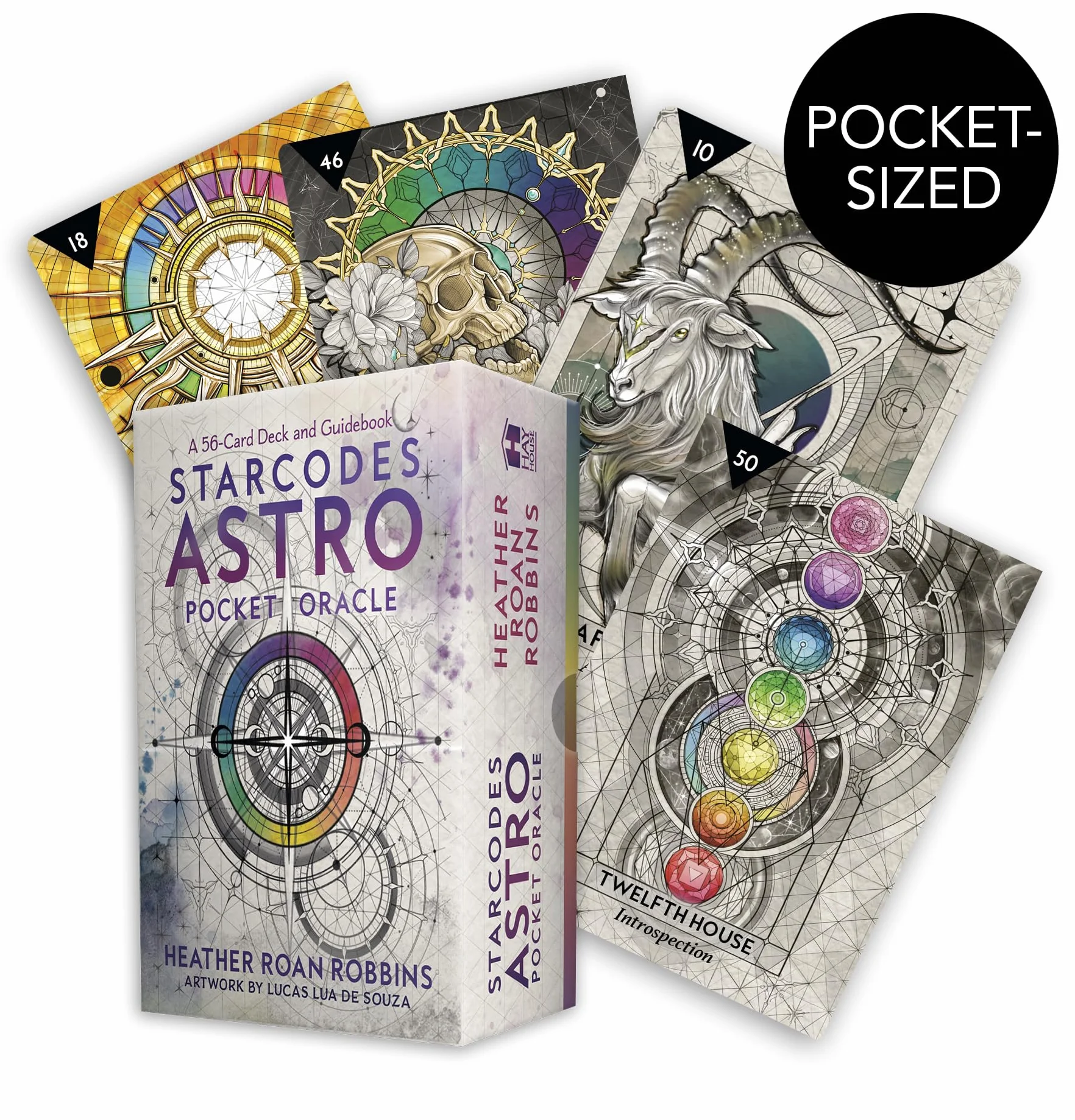 Starcodes Astro Pocket Oracle: A 56-Card Deck and Guidebook