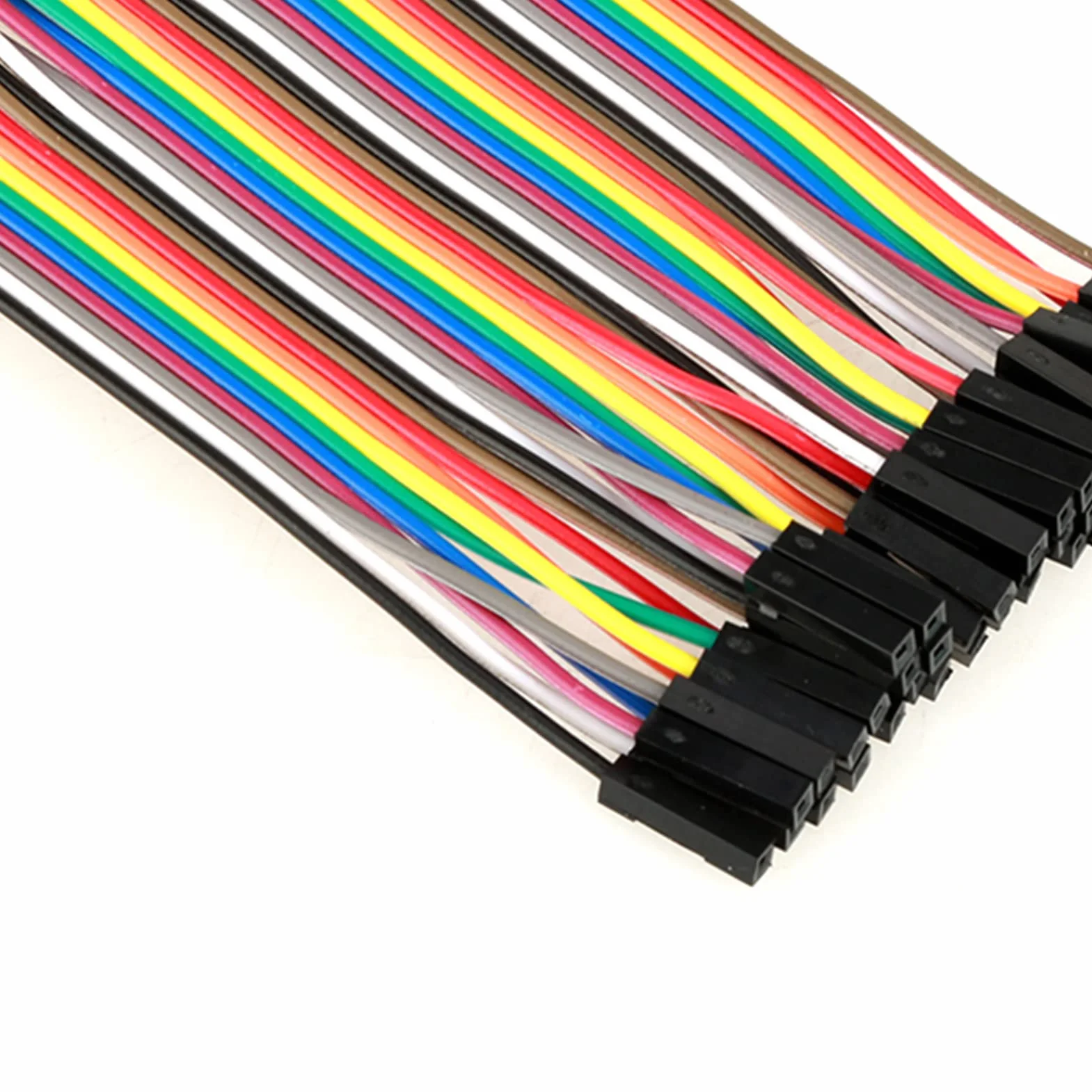 Przewody Połączeniowe Jumper F2F 40 Pin żeński do żeńskiego 10cm Kable Breadboard