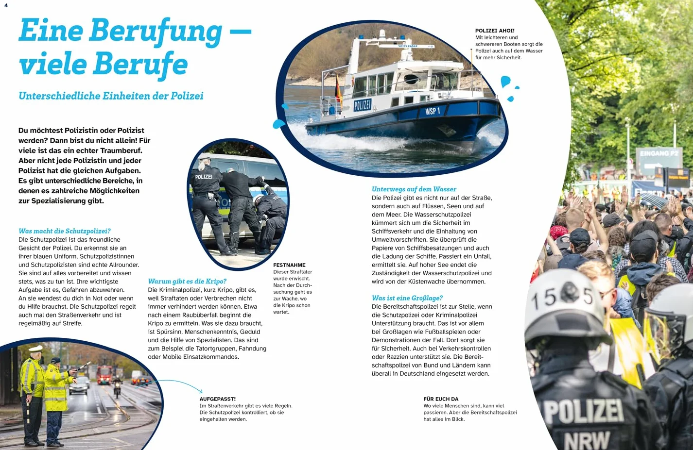 WAS IST WAS Polizei. Für dich im Einsatz