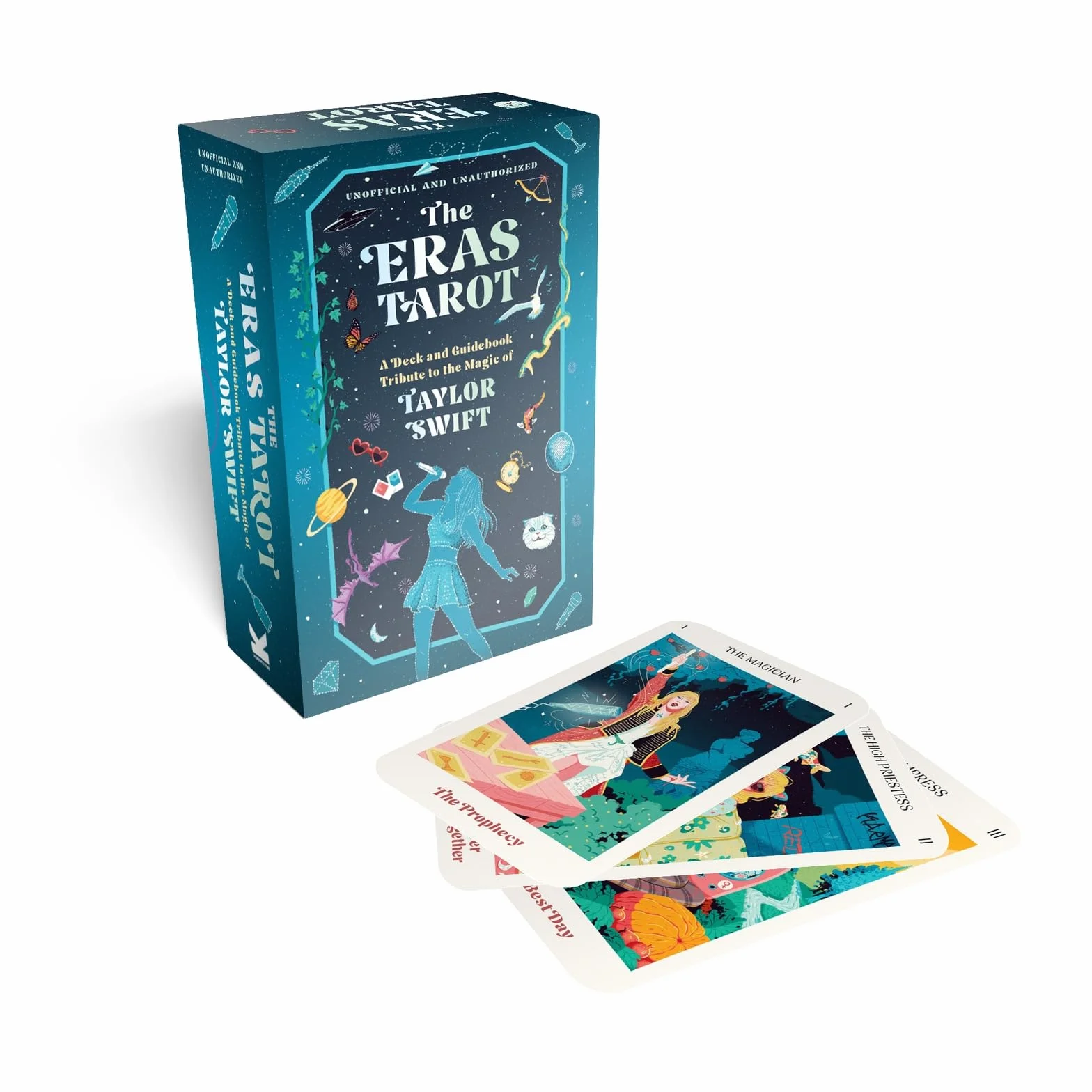 The Eras Tarot /anglais: A Deck and Guidebook Tribute to the Magic of Taylor Swift (Unofficial and Unauthorized)