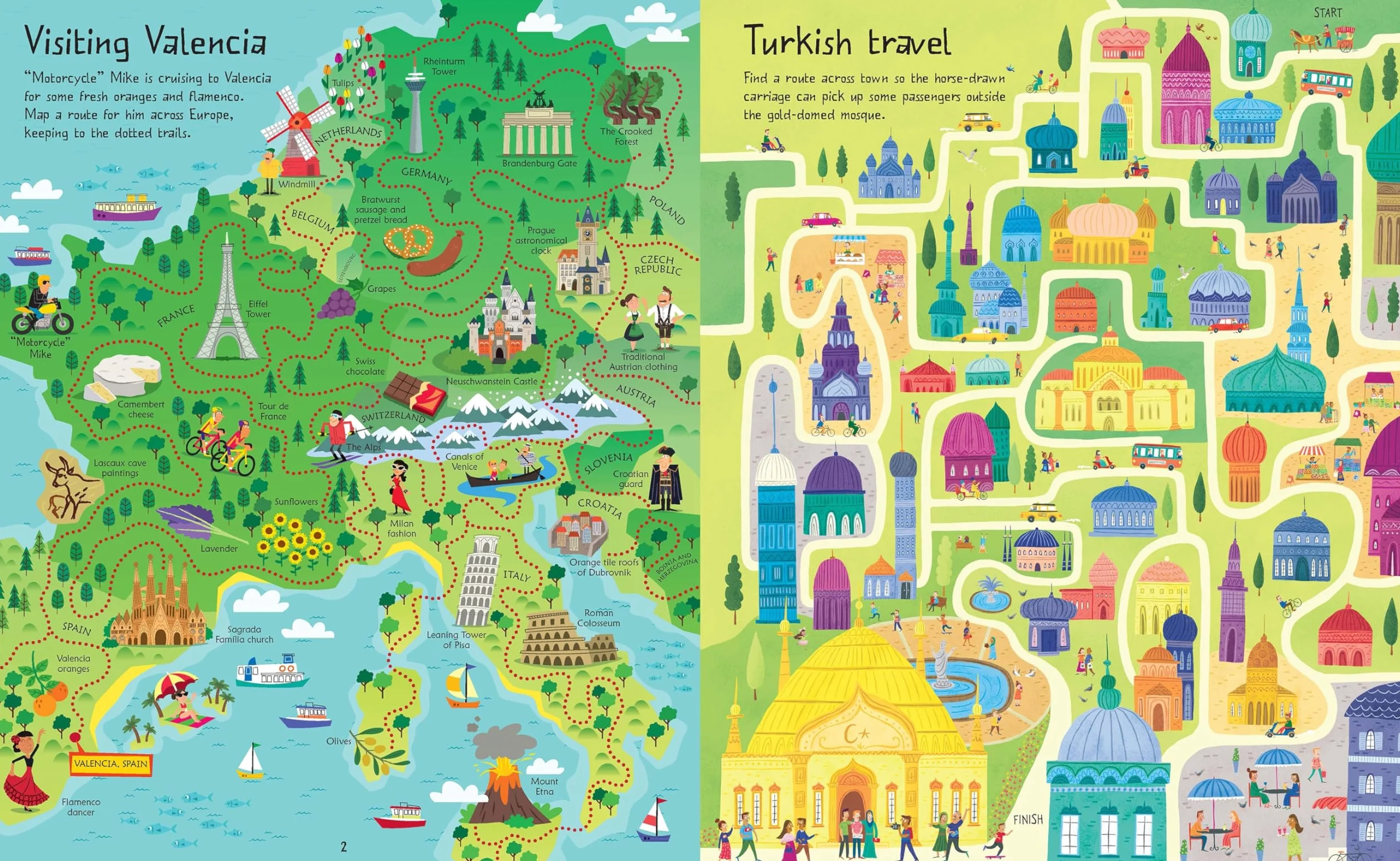 Map Maze Book