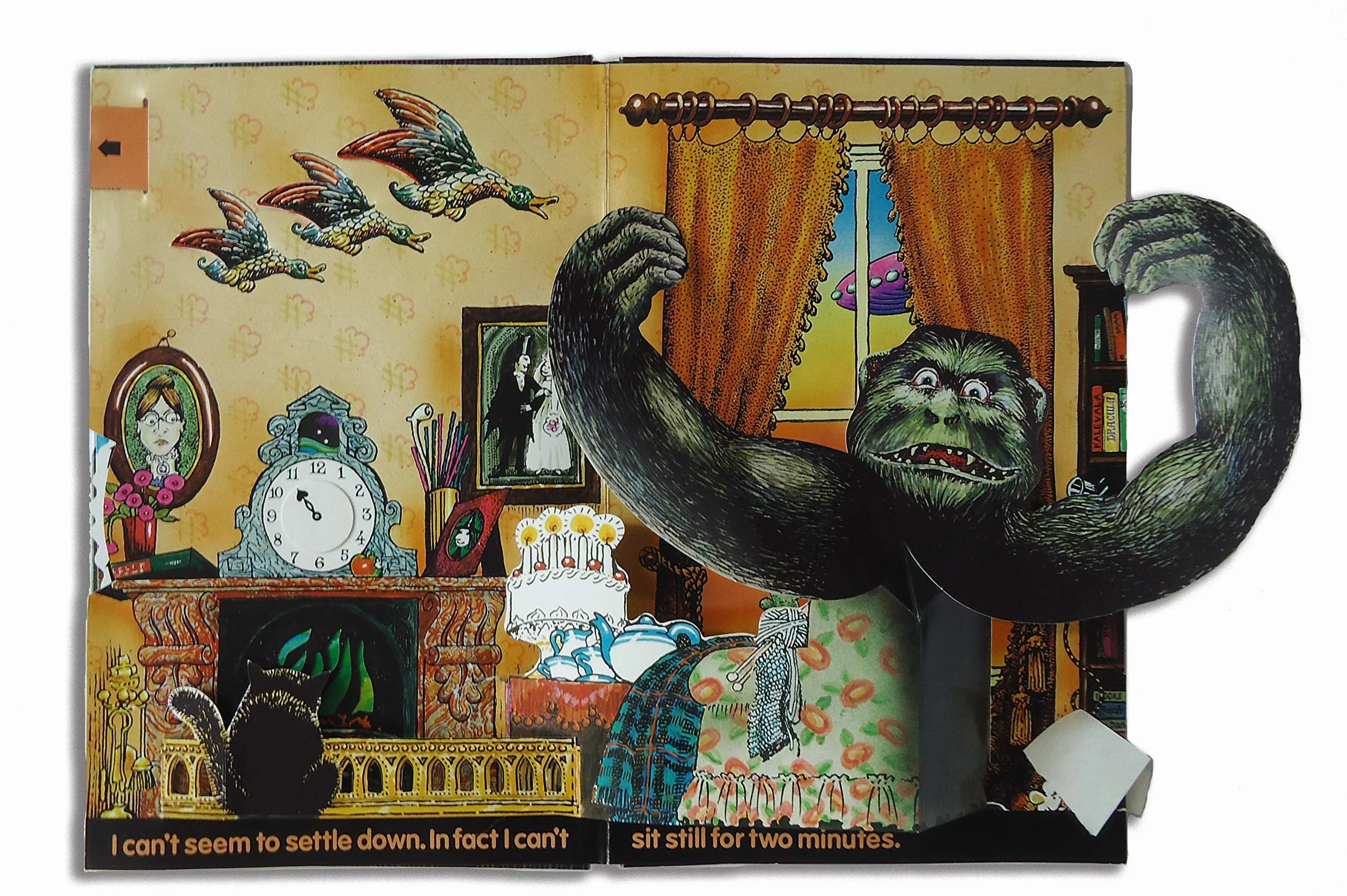 Haunted House Classic Pop-Up Book Spooky Surprises Gift Kids Ages 4-8