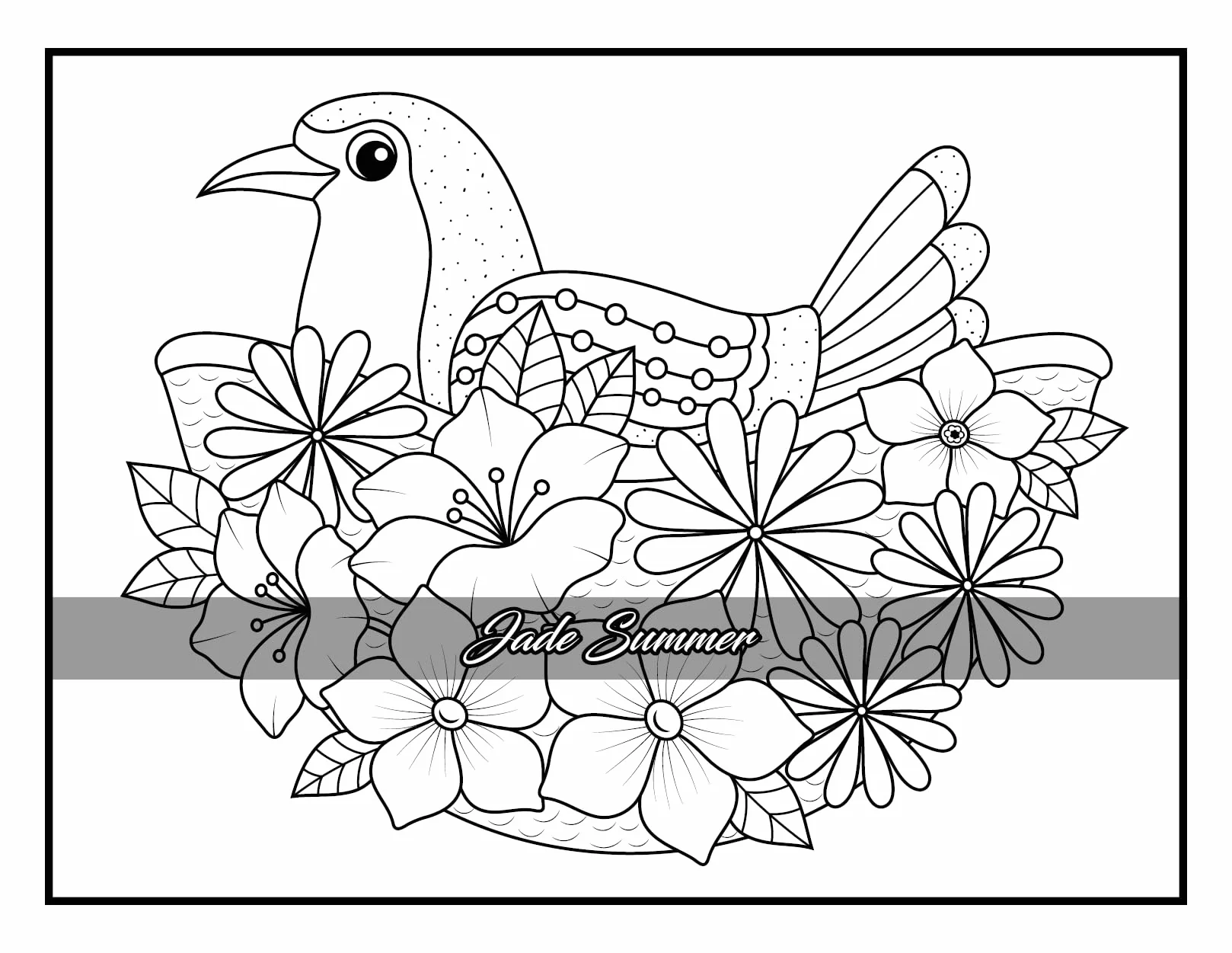 100 Flowers: Adult Coloring Book with Bouquets, Wreaths, Swirls, Patterns, Decorations