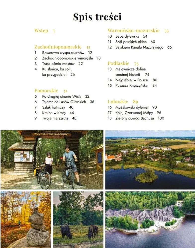 Polska na rowerze 60 wycieczek jednodniowych