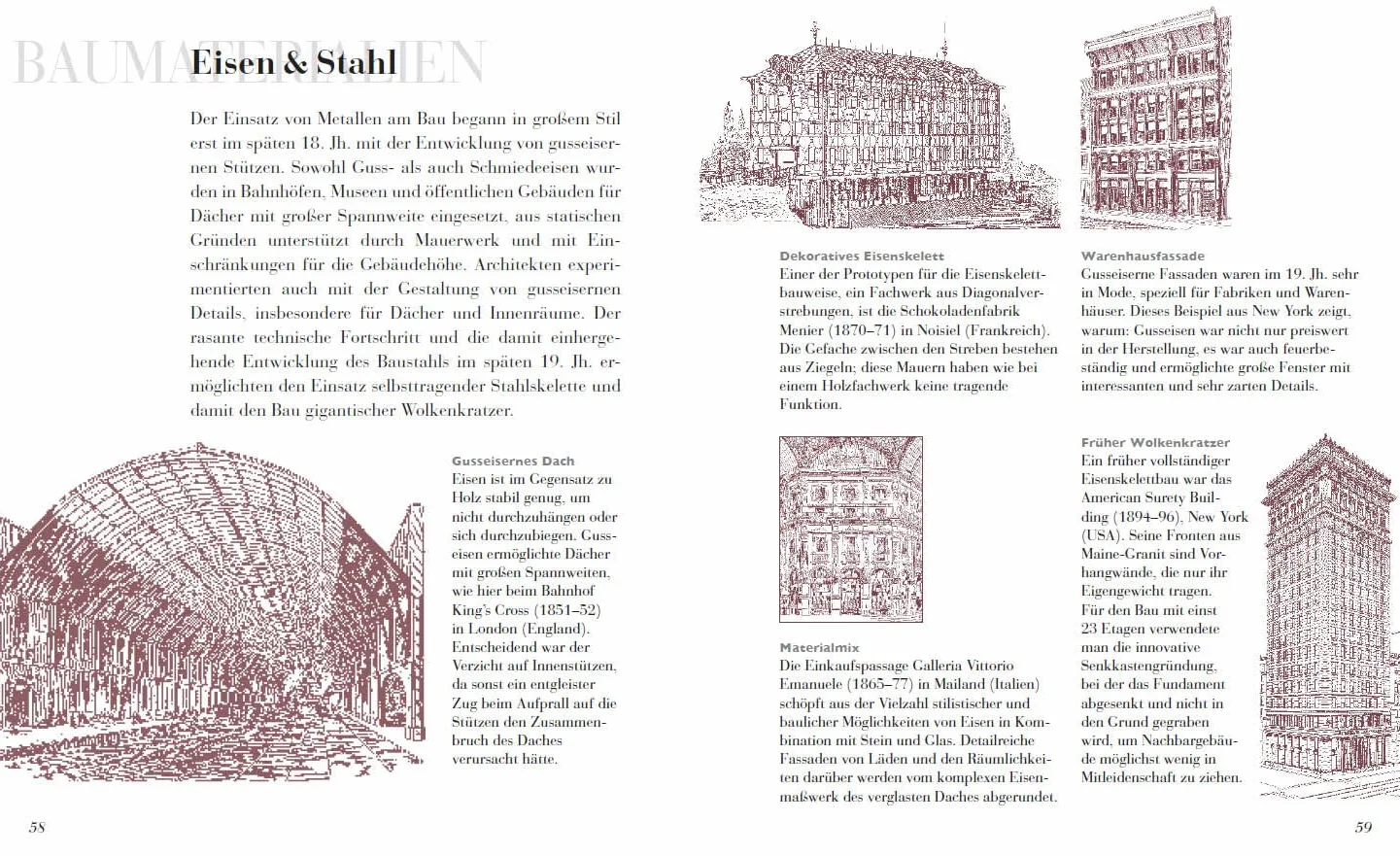 Baustilkunde: Architektur Stil Entwicklung Geschichte Baukunst illustriert