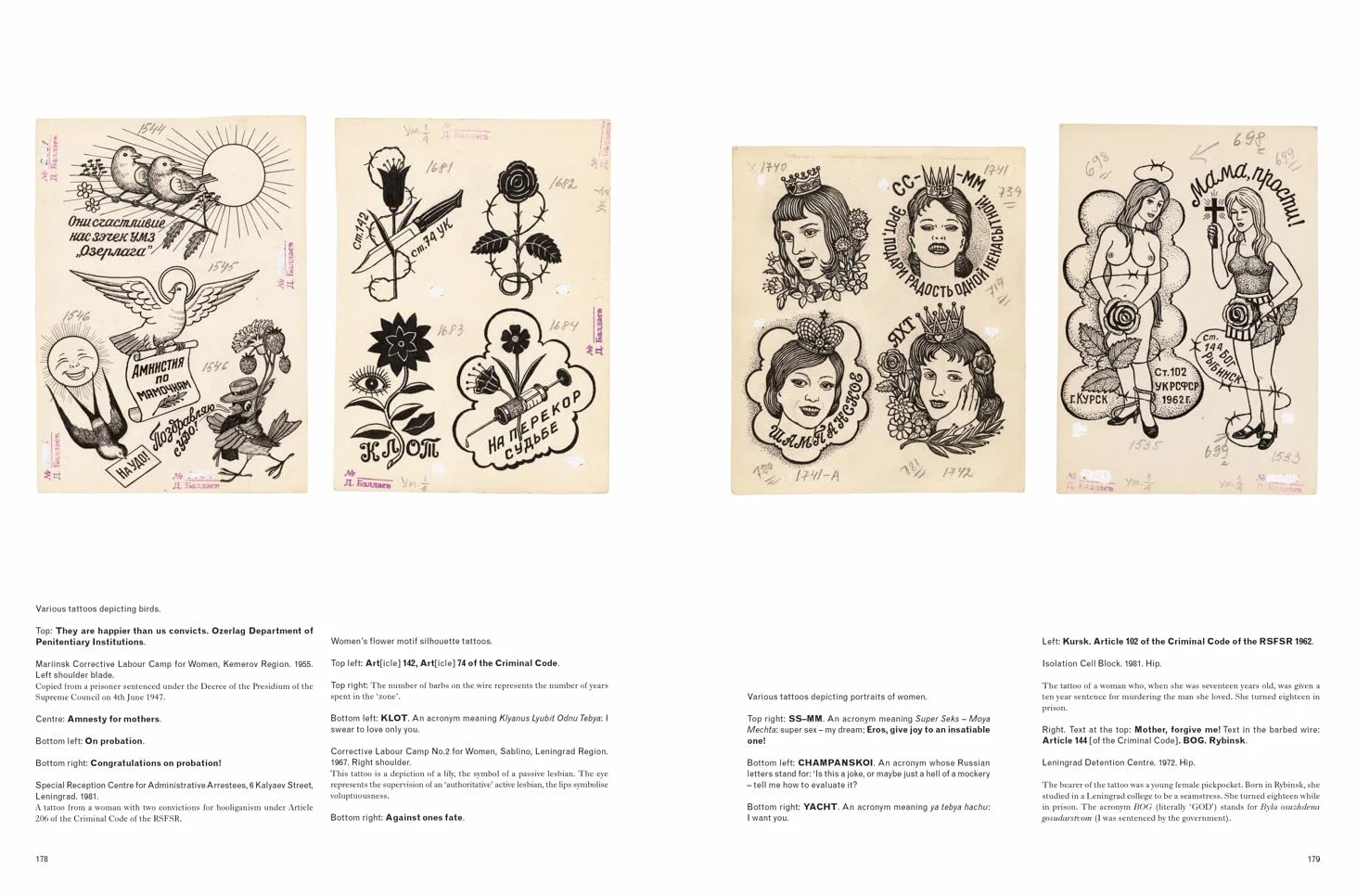 Russian Criminal Tattoo Archive