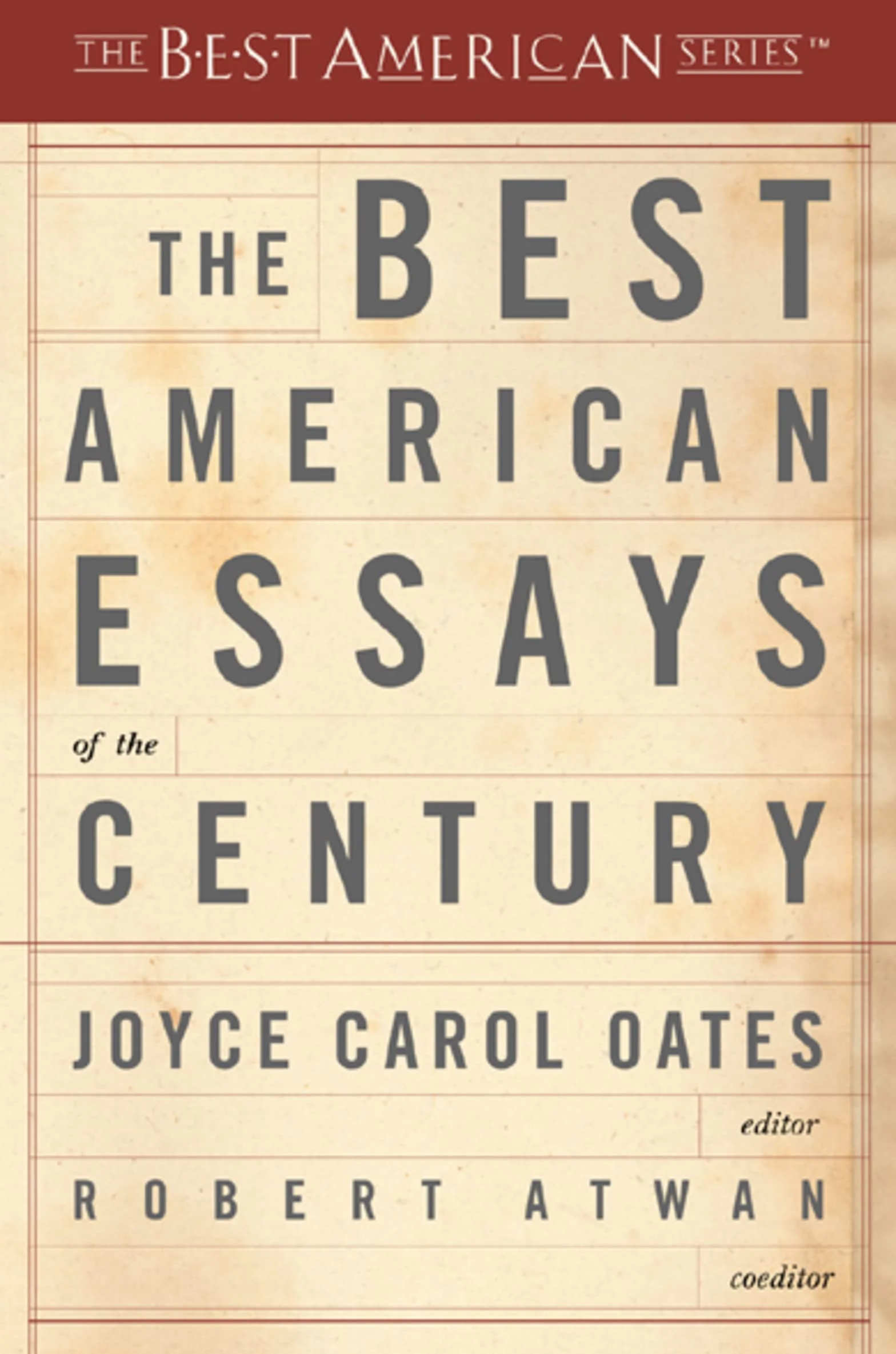 Best American Essays of the Century