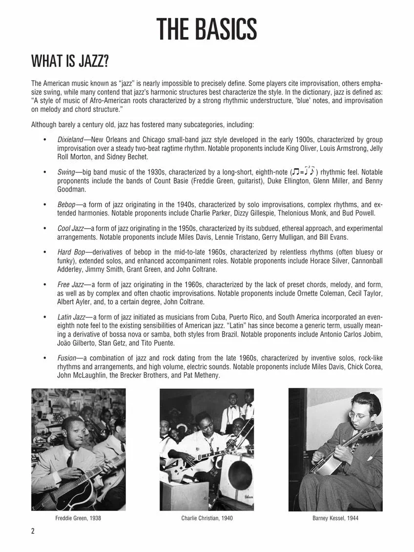 Hal Leonard Guitar Method Jazz Guitar +CD: Comprehensive Guide with 20 Jazz Standards