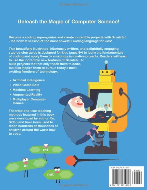 Scratch 3 Coding for Kids: Complete Guide to Art, AI & Computer Games