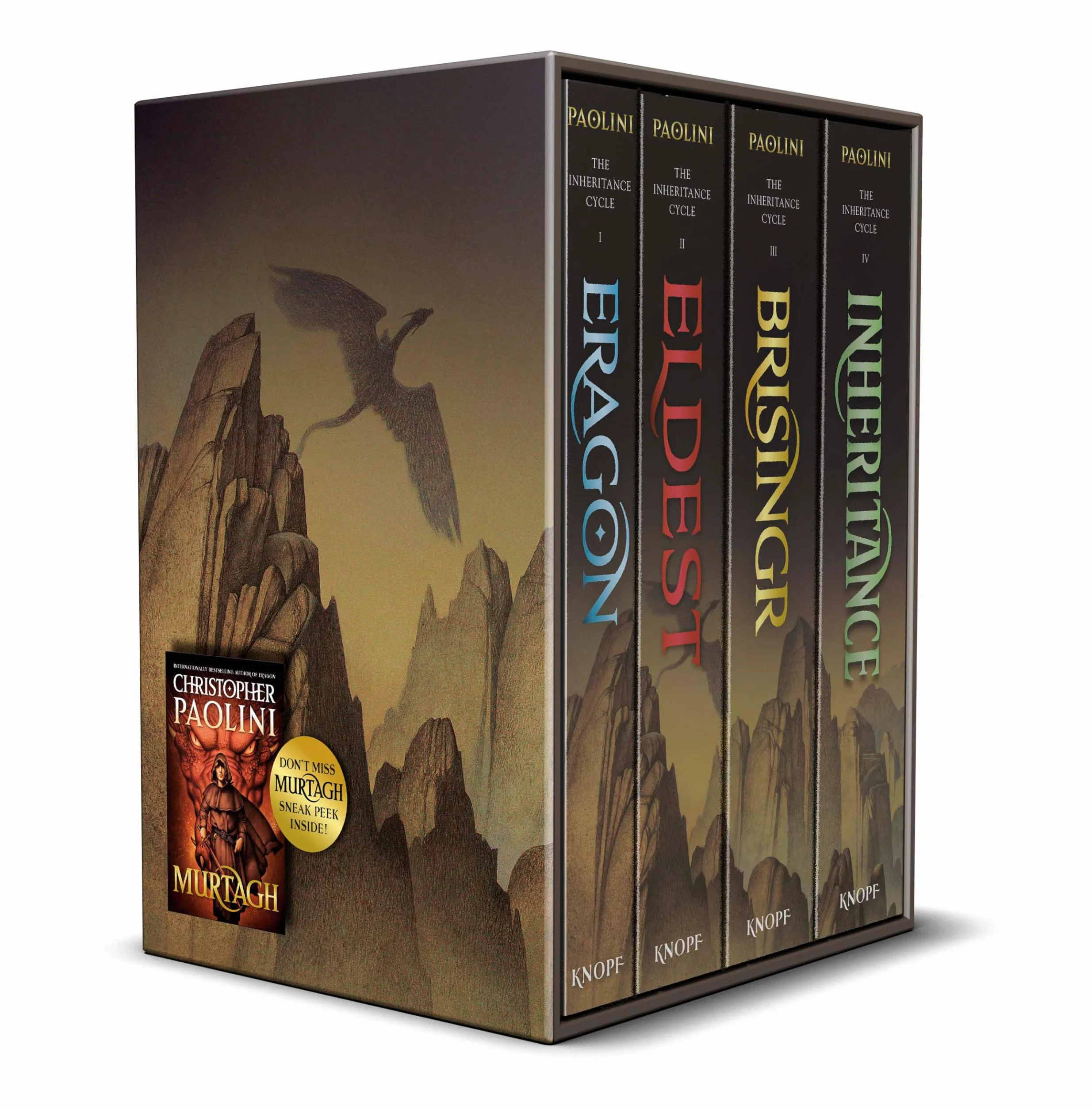 The Inheritance Cycle 4-Book Trade Paperback Boxed Set: Eragon; Eldest; Brisingr; Inheritance