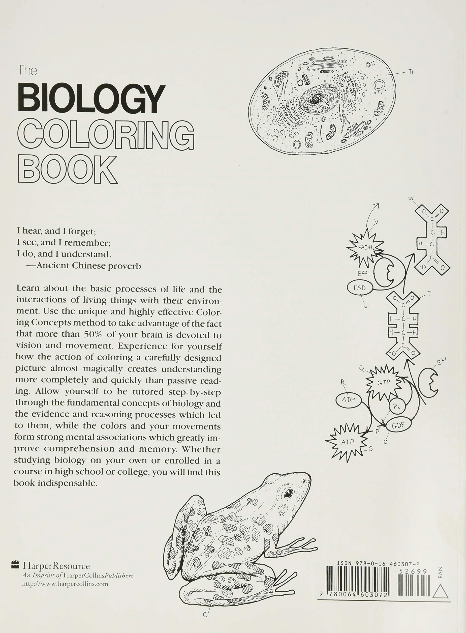 The Biology Coloring Book: A Coloring Book