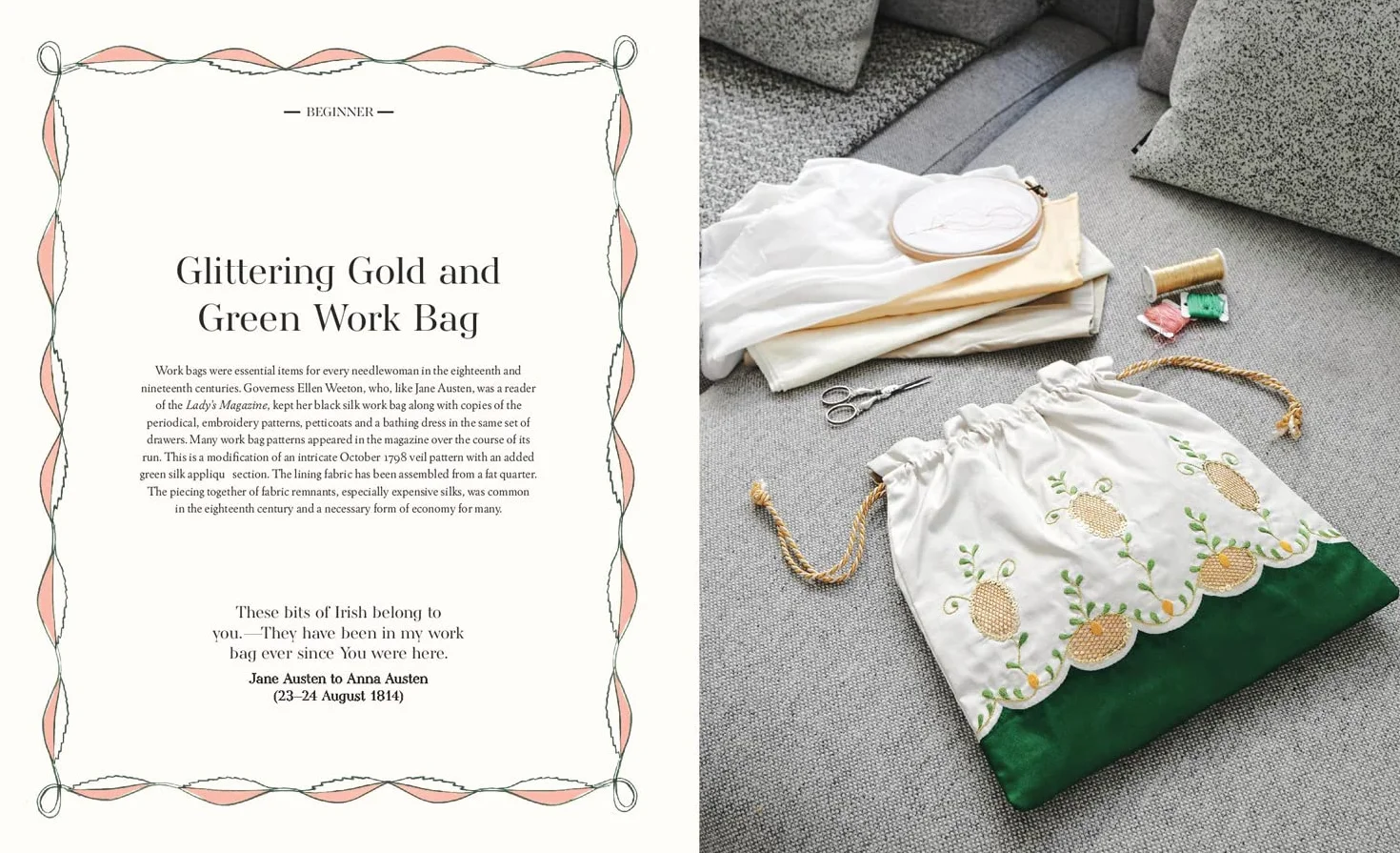 Jane Austen Embroidery: Authentic embroidery projects for modern stitchers