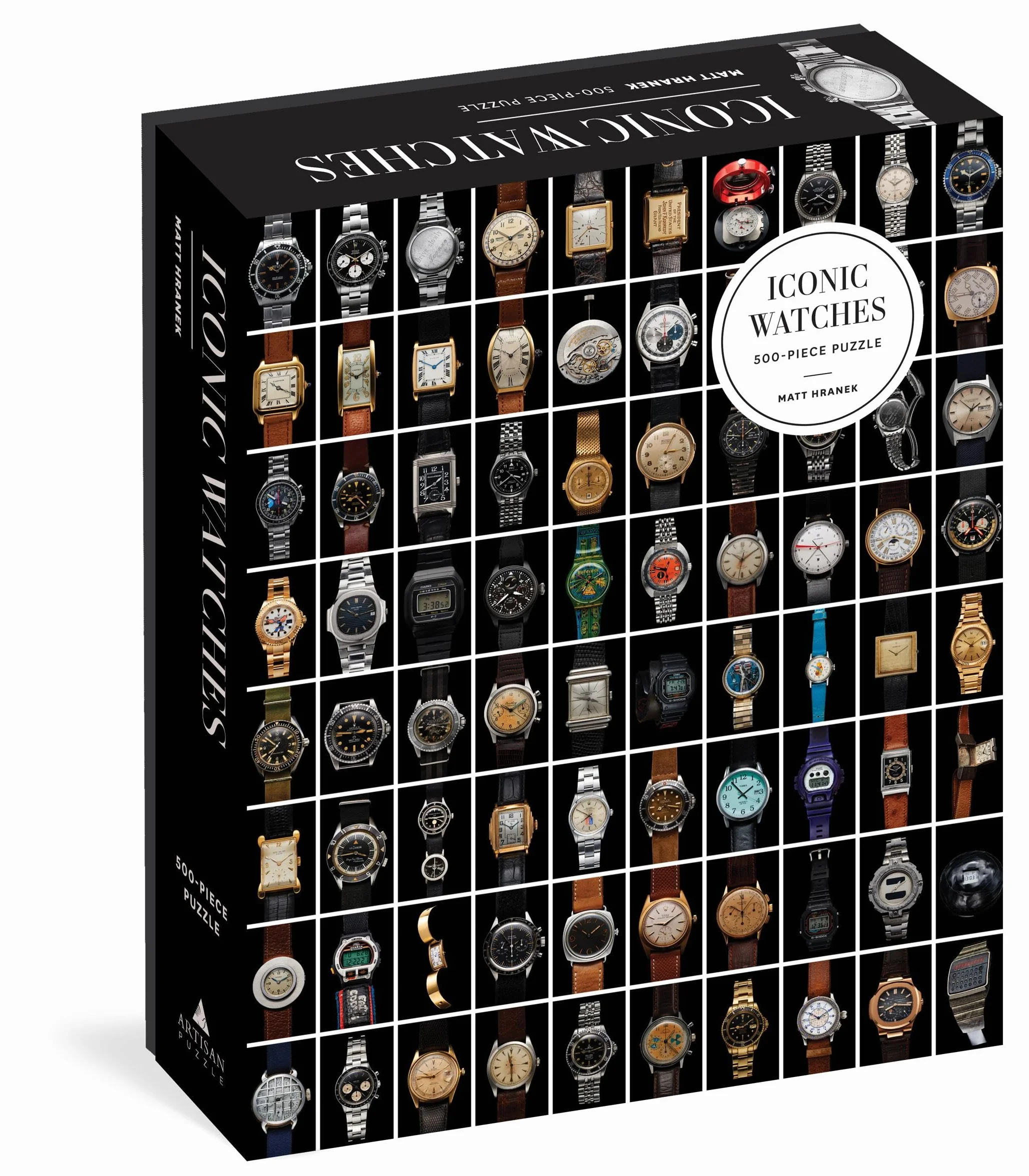 Iconic Watches 500-Piece Puzzle