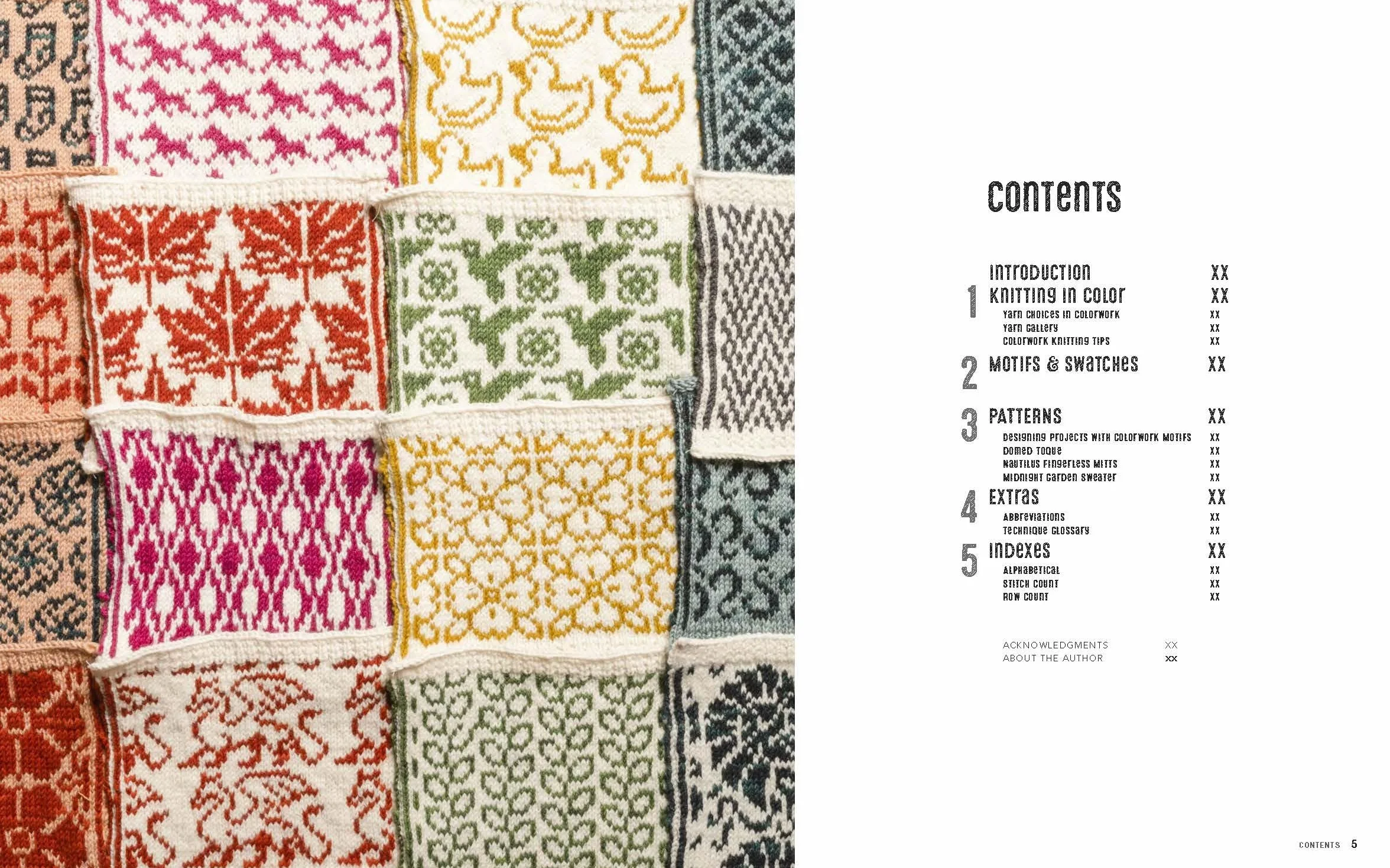 KnitOvation Stitch Dictionary: 150+ Modern Colorwork Knitting Motifs