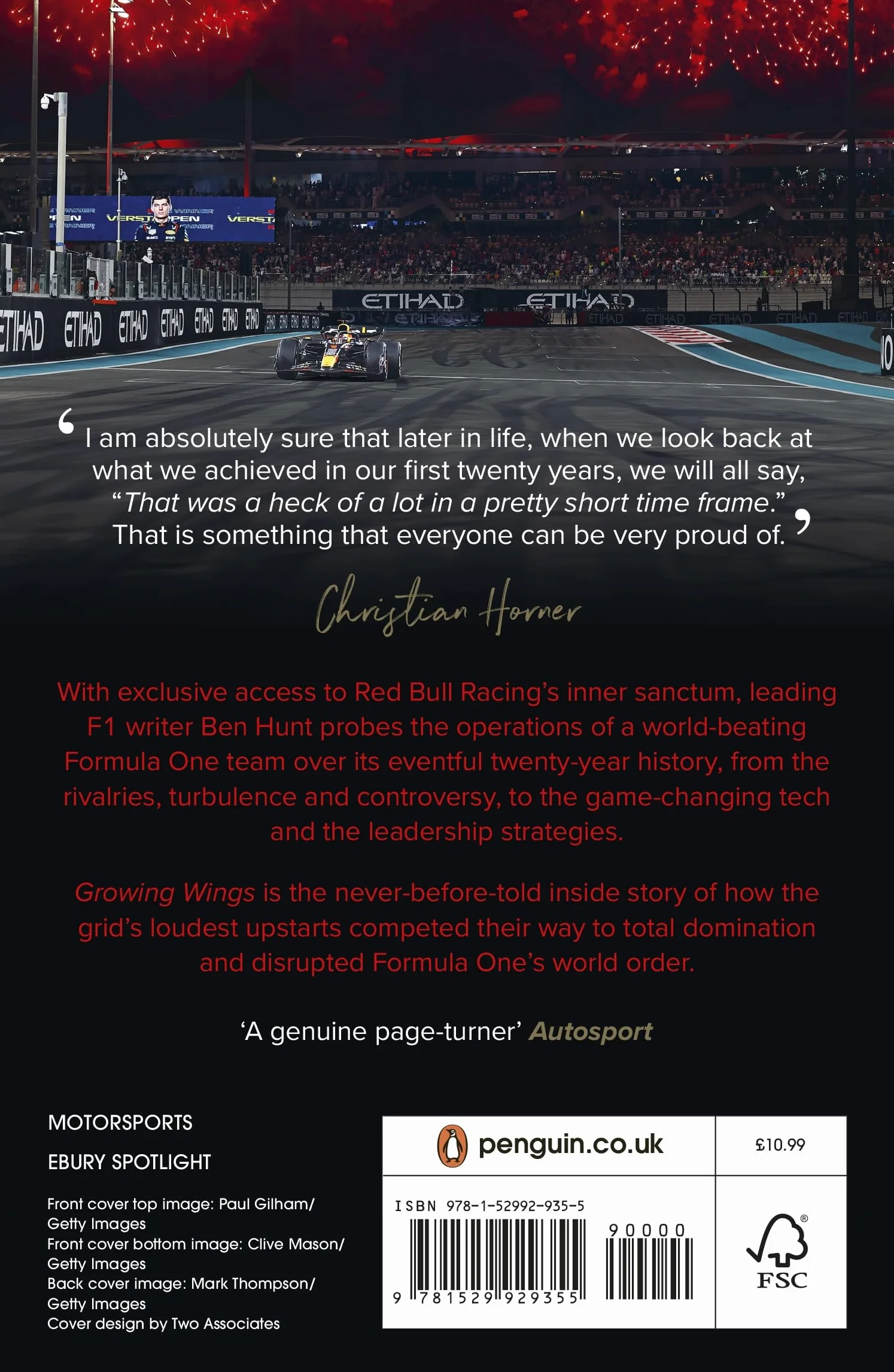 Growing Wings: The inside story of Red Bull Racing