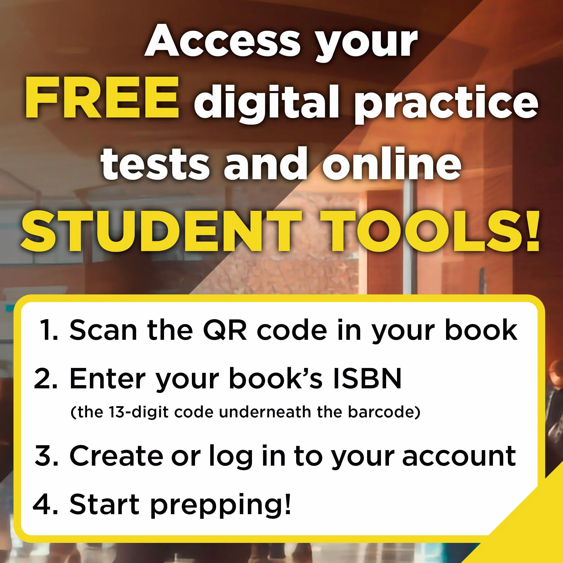 6 Practice Tests for the Digital SAT, 2026: In-Book + Online Practice