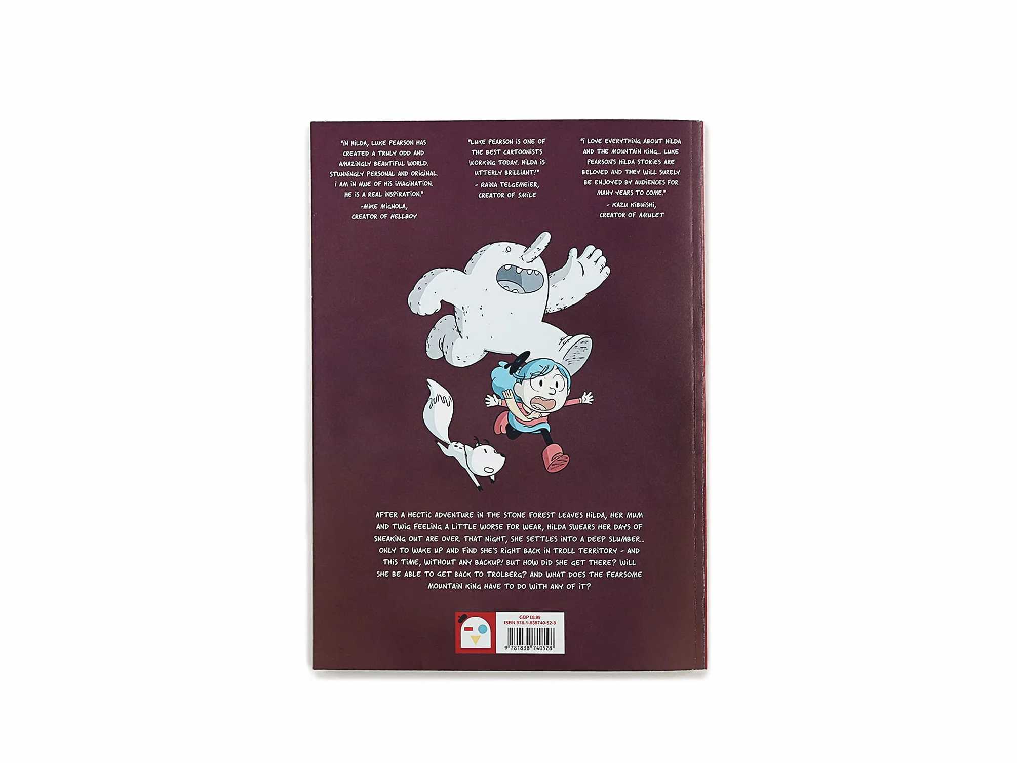 Hildafolk Comics Hilda and the Mountain King 6