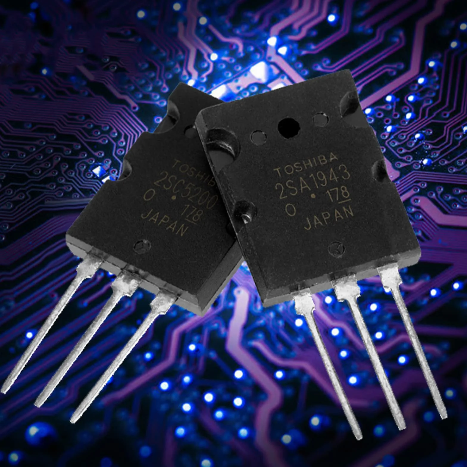 2SC5200 Tranzystor Audio Dużej Mocy 5-parowy Dopasowany BJT