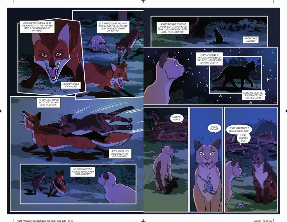 Warriors: Tigerstar and Sasha: 3 Full-Color Warriors Books in 1