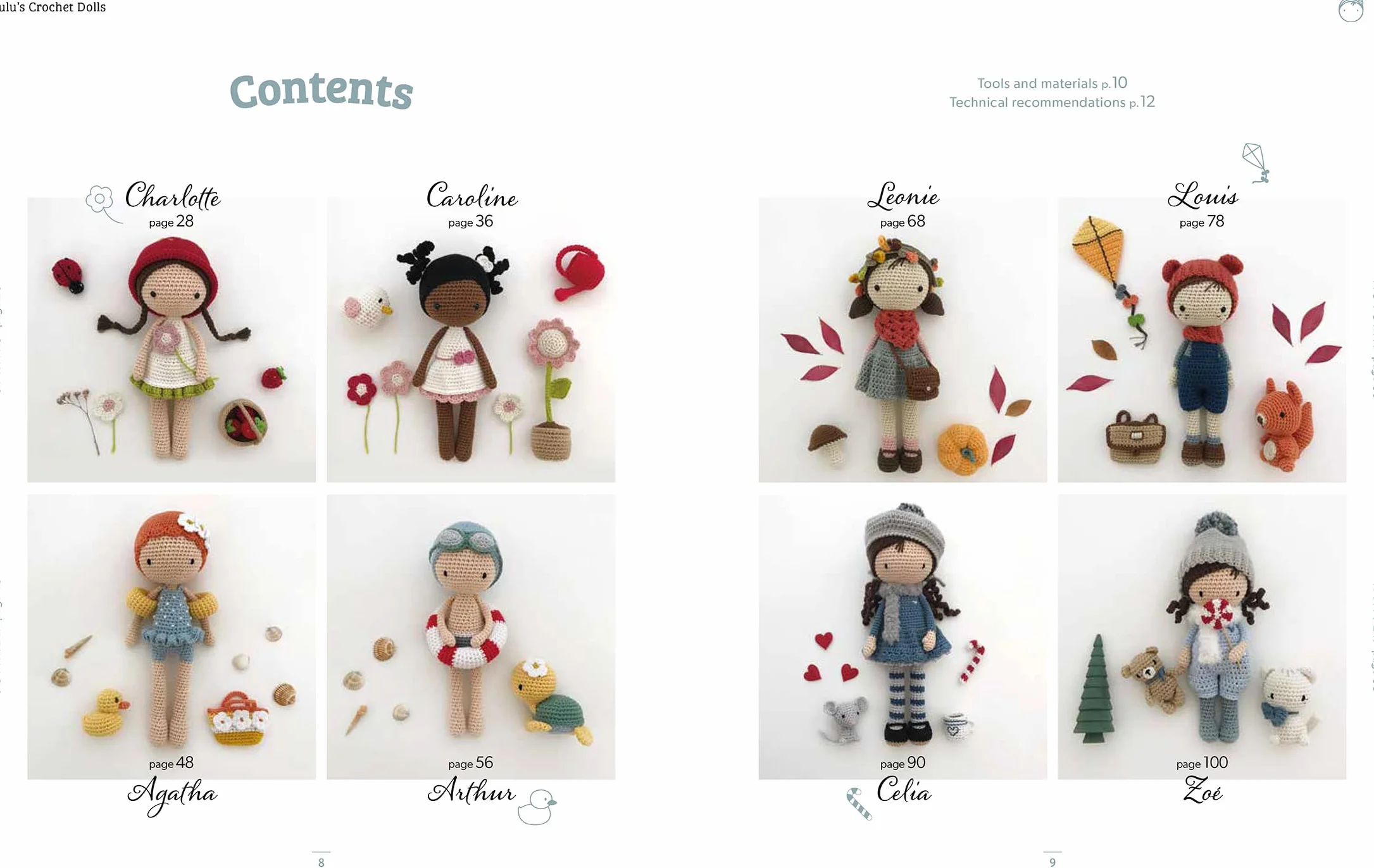 Lulu's Crochet Dolls: 8 Adorable Dolls and Accessories to Crochet